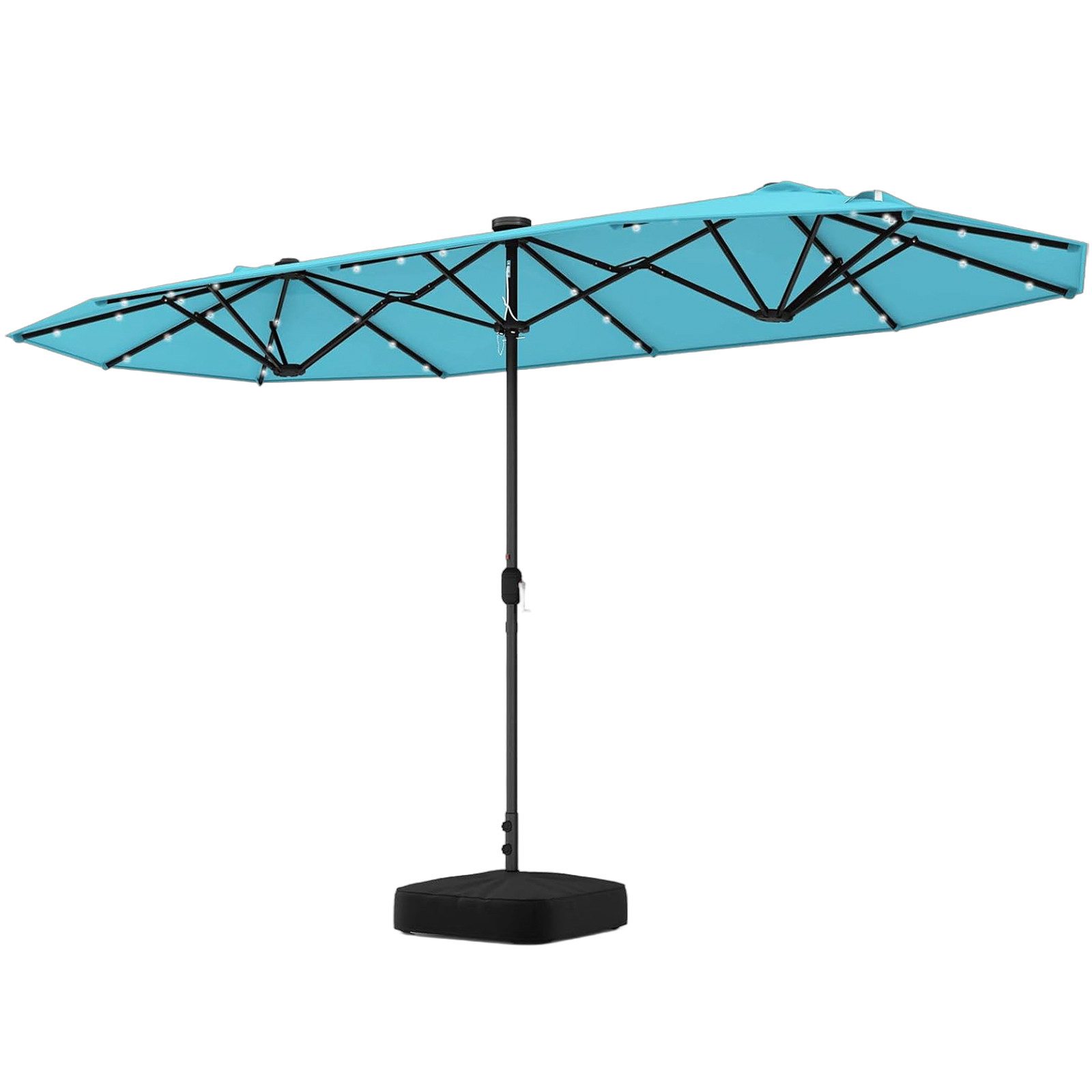 COSTWAY Sonnenschirm, 400 x 200 cm, günstig online kaufen