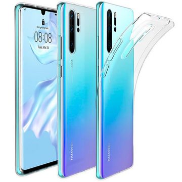 CoolGadget Handyhülle Transparent Ultra Slim Case für Huawei P30 Pro 6,5 Zoll, Silikon Hülle Dünne Schutzhülle für Huawei P30 Pro Hülle