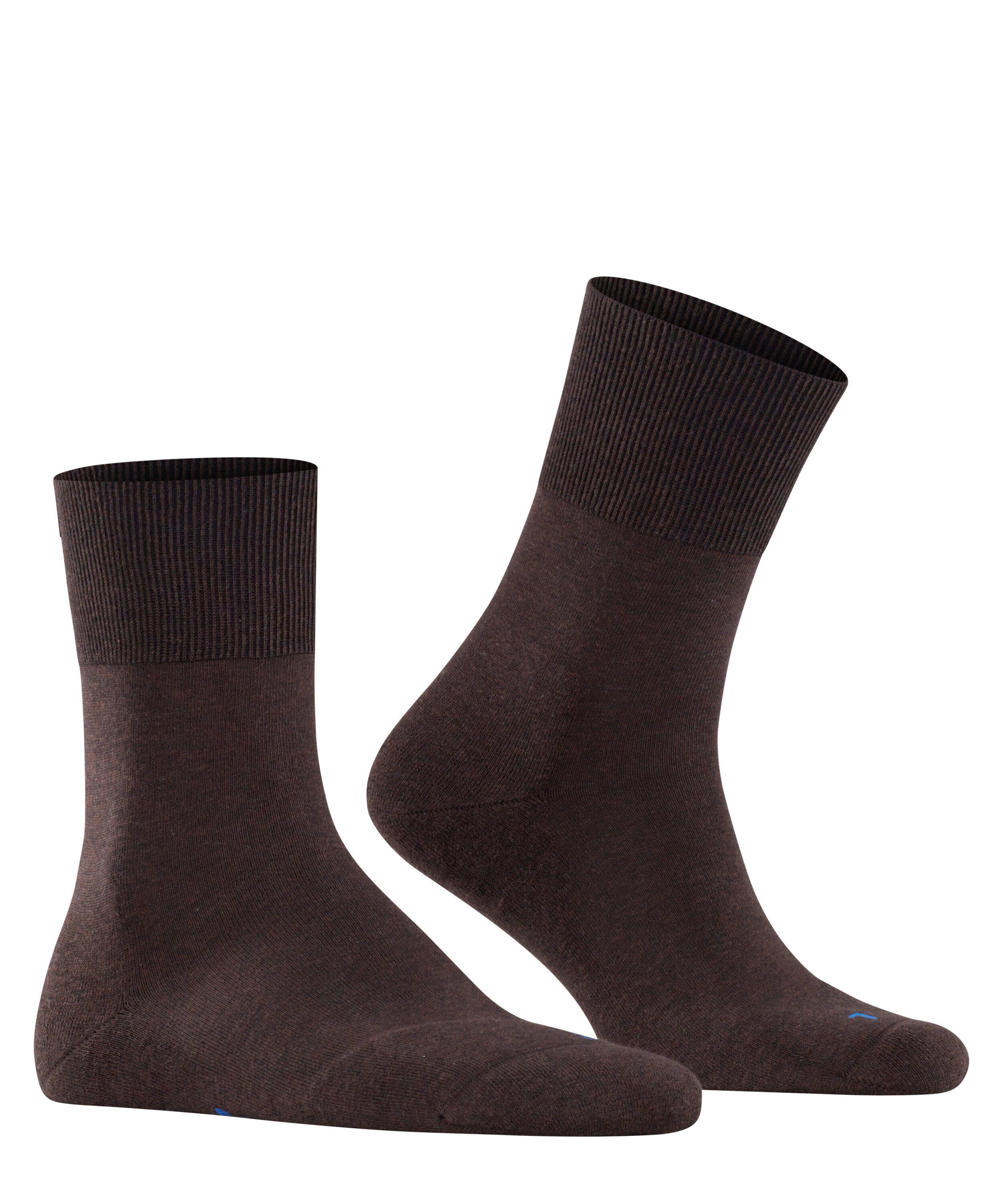 FALKE (1-Paar) Run dark (5450) brown Socken