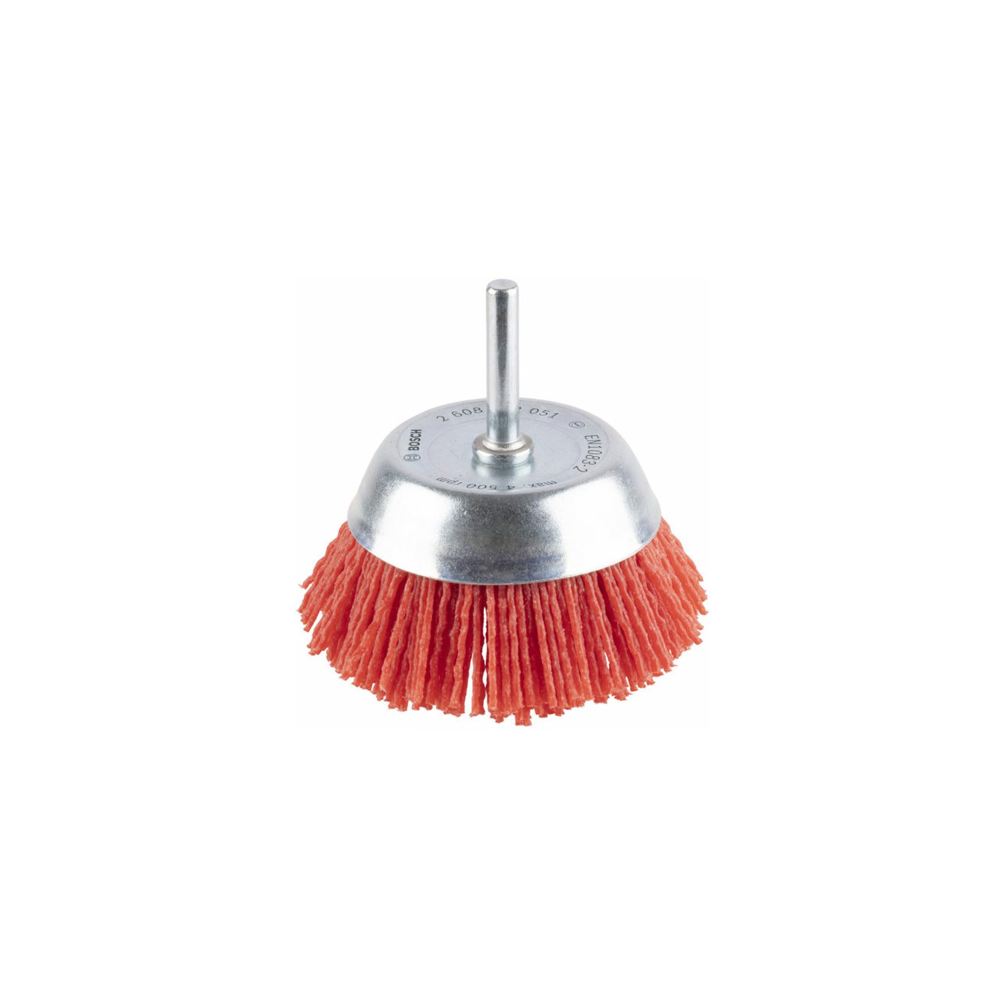 Bosch Professional Topfbürsten-Aufsatz Bosch Topfbürste Nylonborste mit Korund 75 mm 1 mm