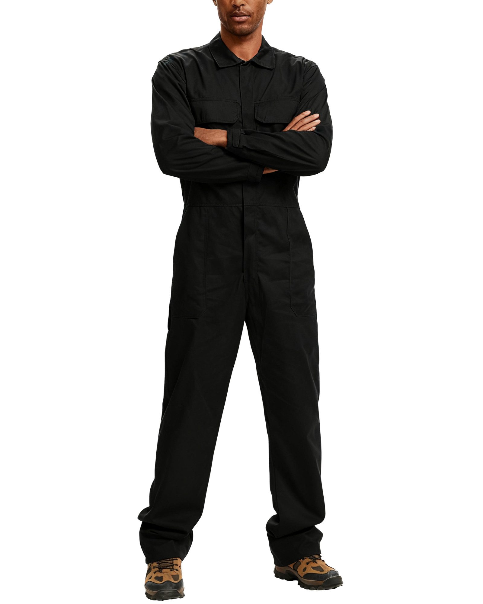 WORK IDEA Arbeitsoverall Herren, Arbeitshose Herren Premium aus 100% Baumwolle (1-tlg) für Bauarbeiter, Handwerker und Heimwerker