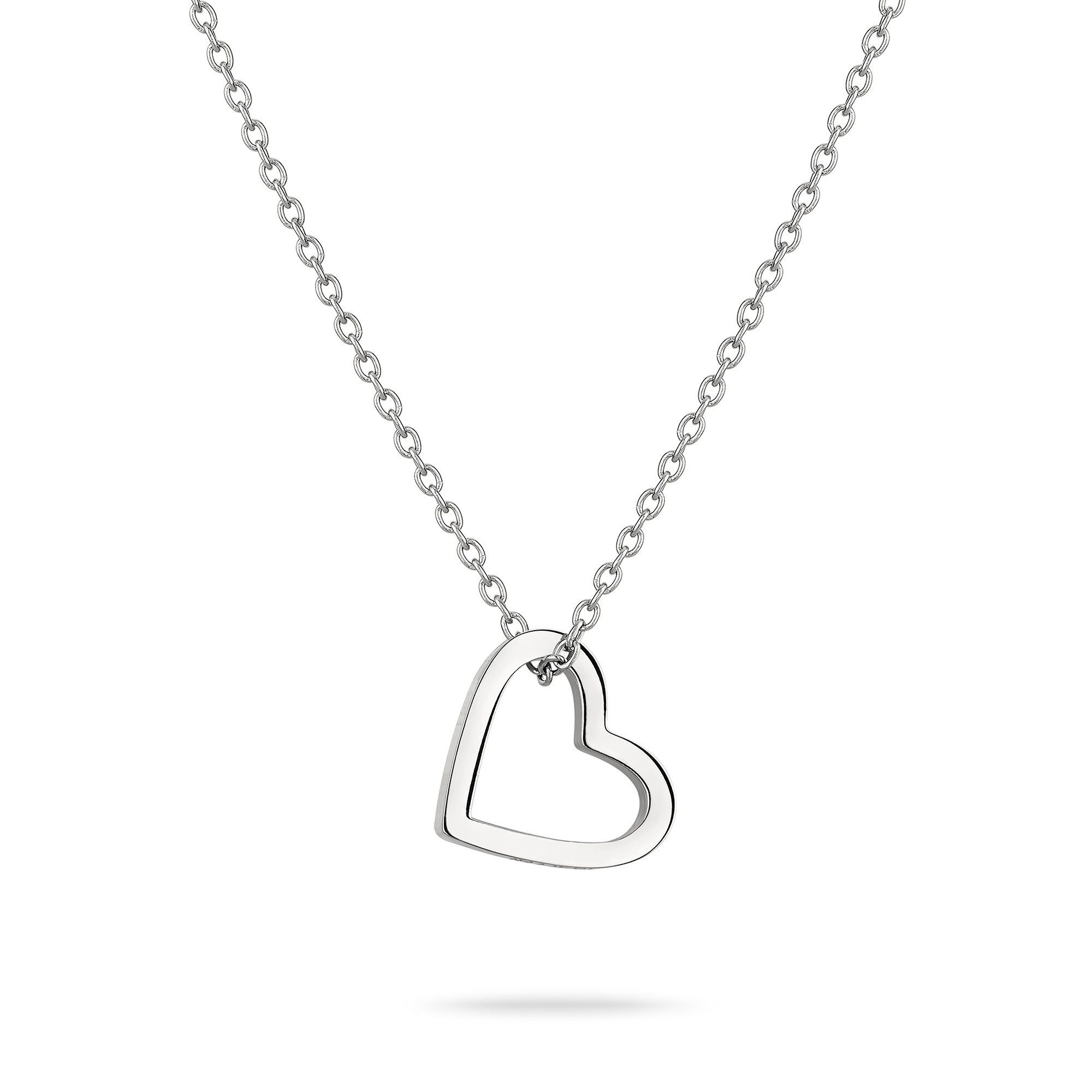 Kette mit Anhänger Halskette Edelstahl