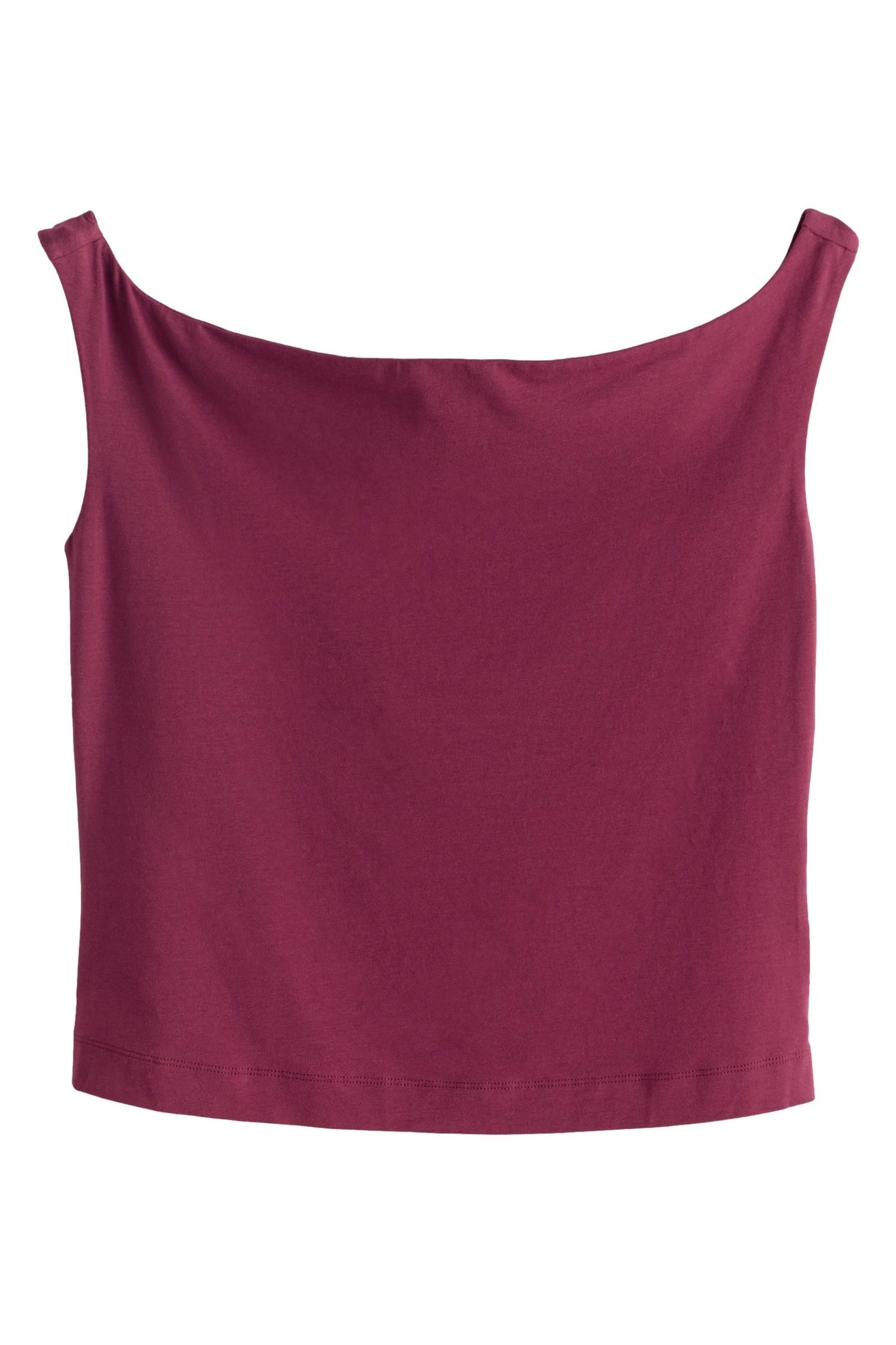 Next Shirttop Top mit offenem Ausschnitt (1-tlg)