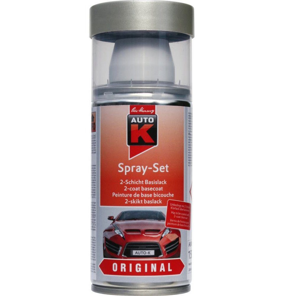 Auto-K Sprühlack Auto-K Spray-Set VW Audi diamantsilber L97A 150ml