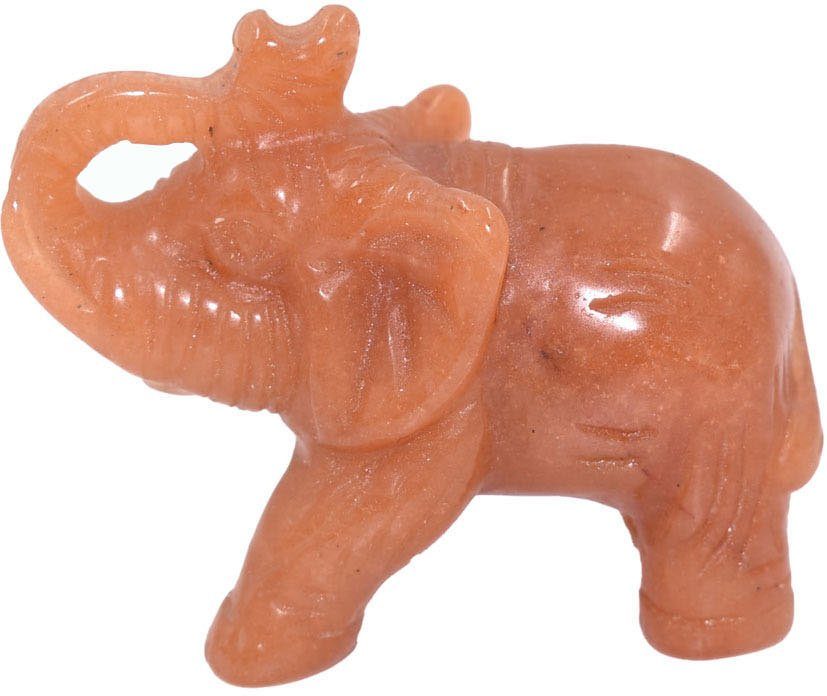 Firetti Tierfigur »Glückselefant« (1 Stück), Roter Jaspis-HomeTrends