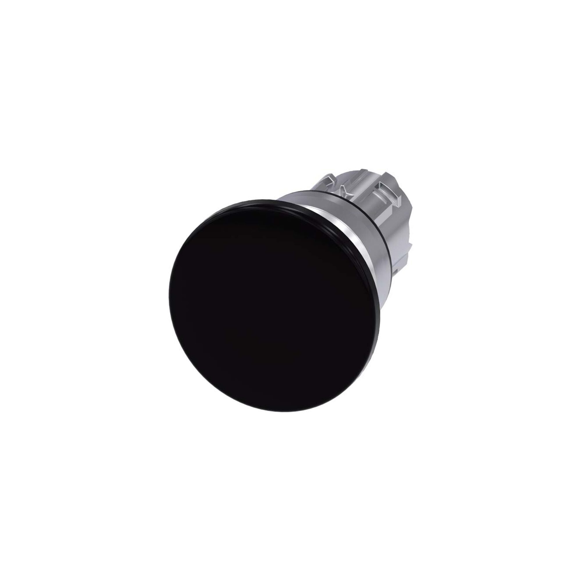 SIEMENS Siemens Indus.Sector Pilzdrucktaster 22mm, rund, schwarz 3SU1050-1BD10 Wandtaster