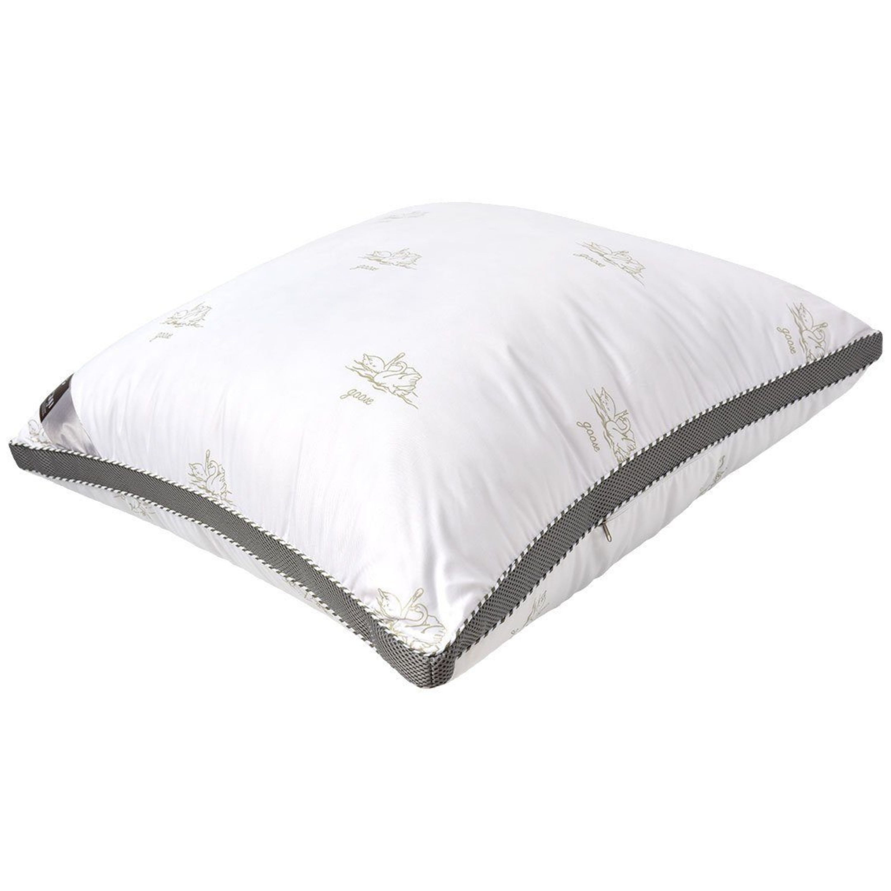 Kopfkissen SWAN Classica Soft 3D 80x80 - Dreikammerkissen, SEI Design, Füllung: Airdream micro, Bezug: Microfaser, Rückenschläfer, Seitenschläfer, Bauchschläfer, Alternative zu Daunen