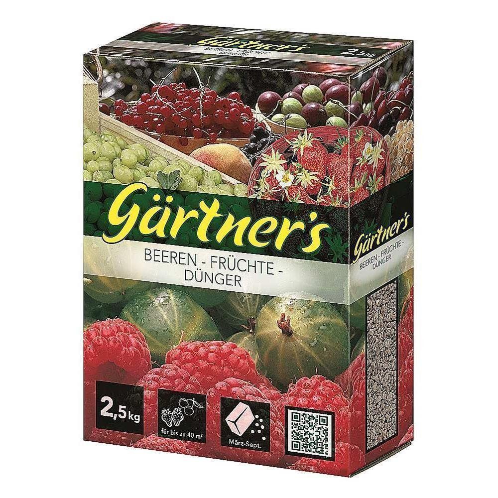 Gärtner's Obstdünger Beerendünger 2,5 kg Früchtedünger