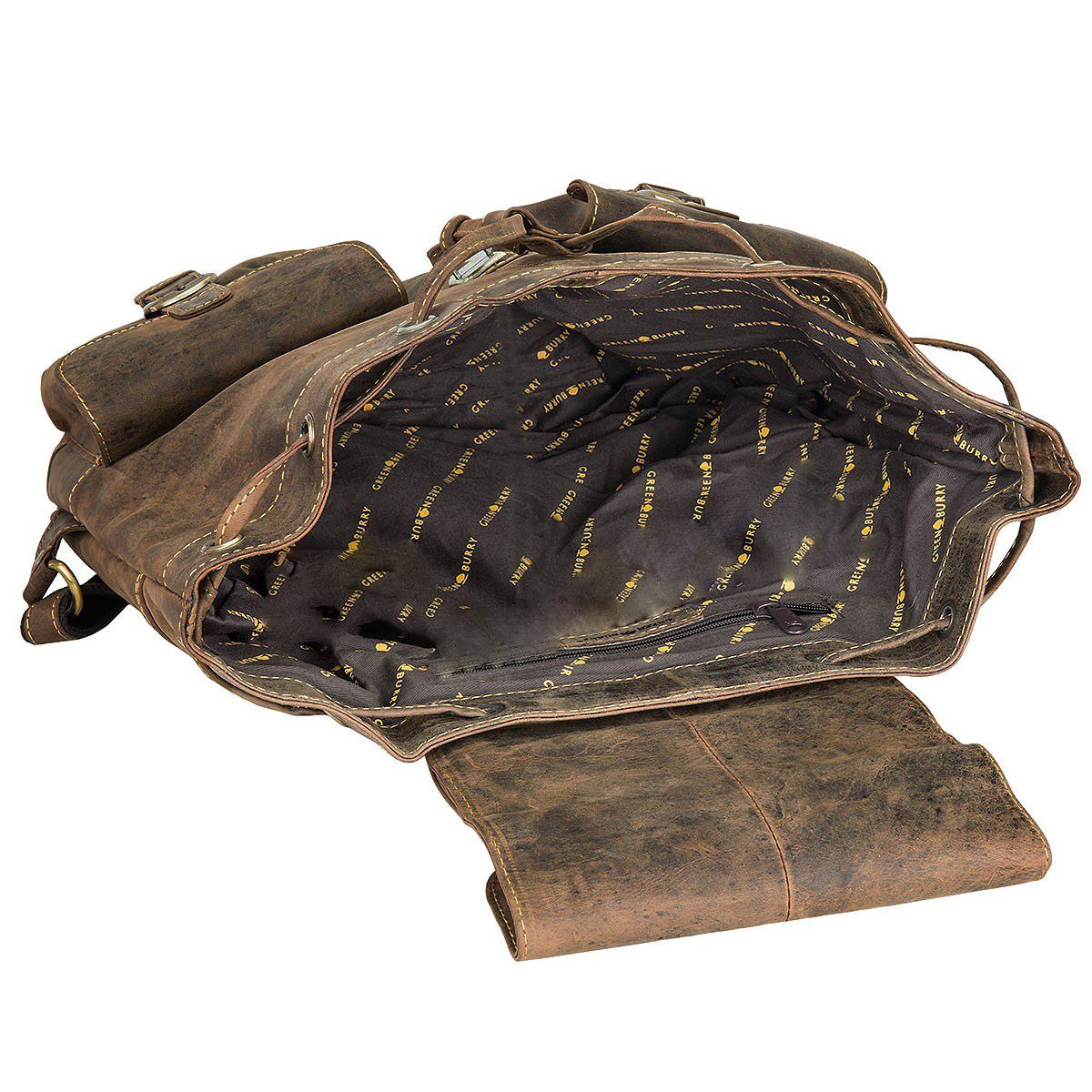 Greenburry Rucksack Vintage City Leder Rucksack Daypack 1711S-25 günstig online kaufen