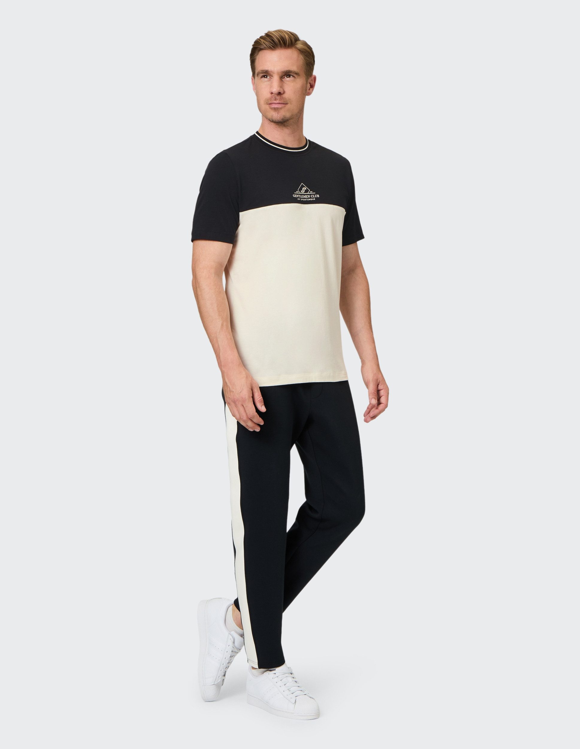 Joy T-Shirt G-Style_T-Shirt Jersey anthra/oxford beige
