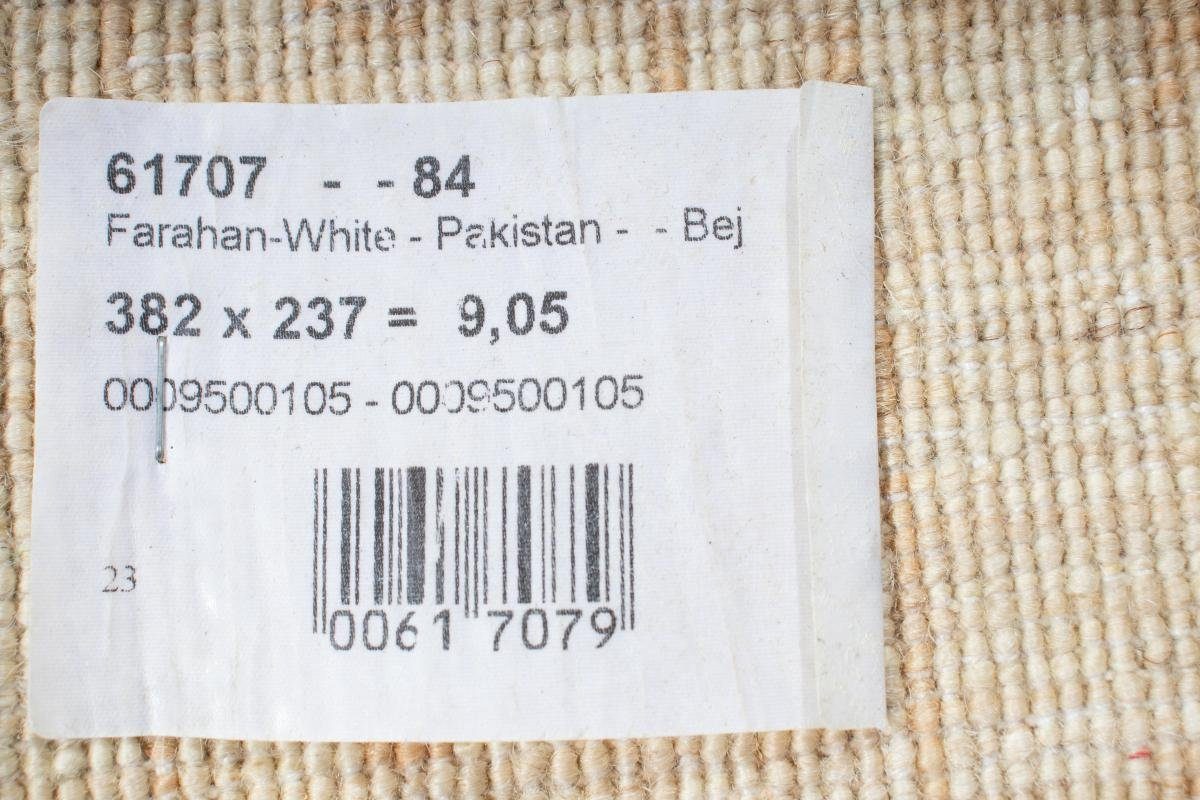 5 rechteckig, 238x381 Orientteppich Nain Farahan Trading, Höhe: Mono Arijana Ziegler Handgeknüpfter mm Orientteppich,