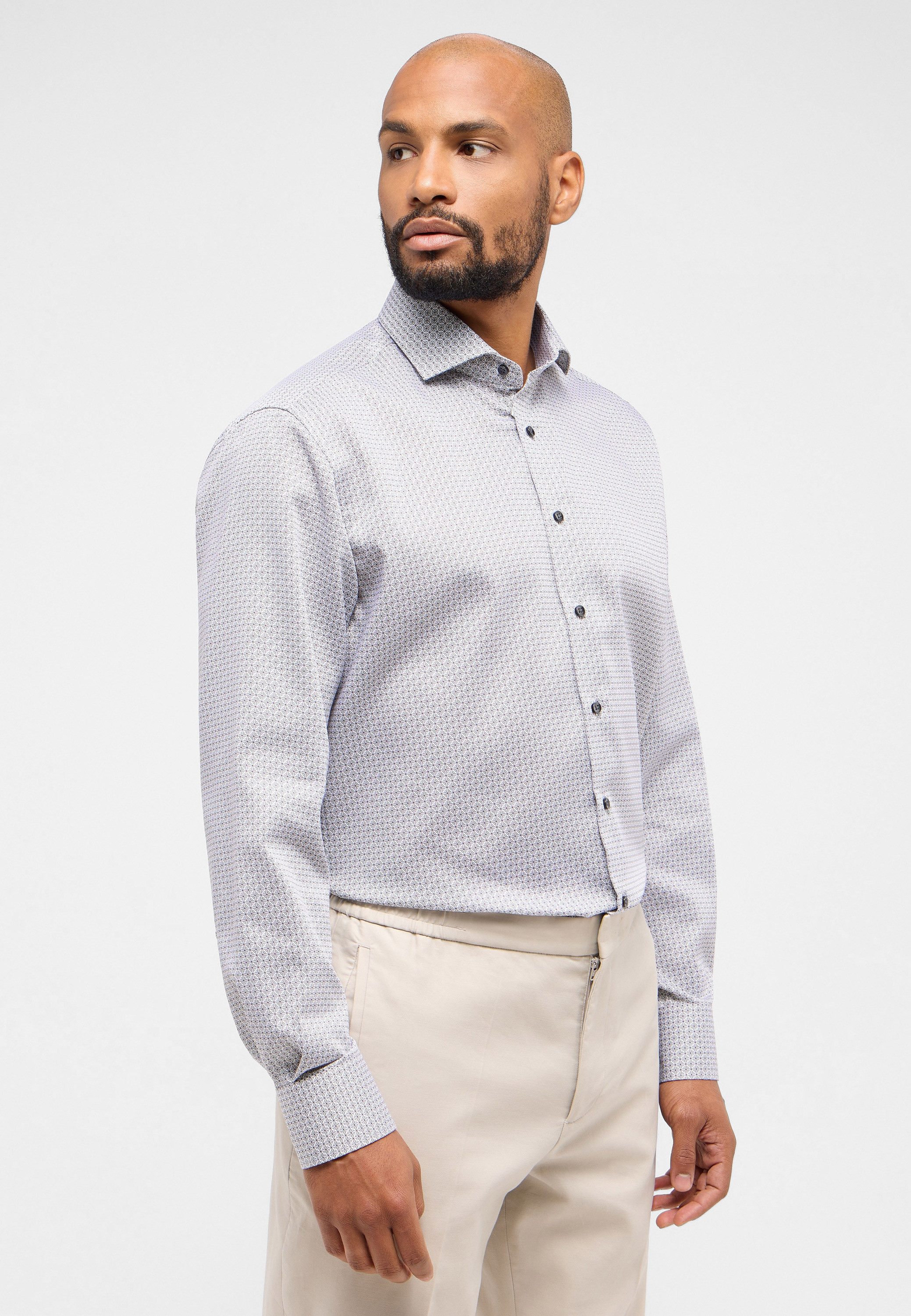 Eterna Langarmhemd MODERN FIT NON IRON (bügelfrei)