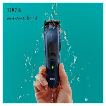 Braun Haarschneider All-In-One Styling Set MGK7410, Styling Set, Wasserdicht, 10-in-1 Barttrimmer