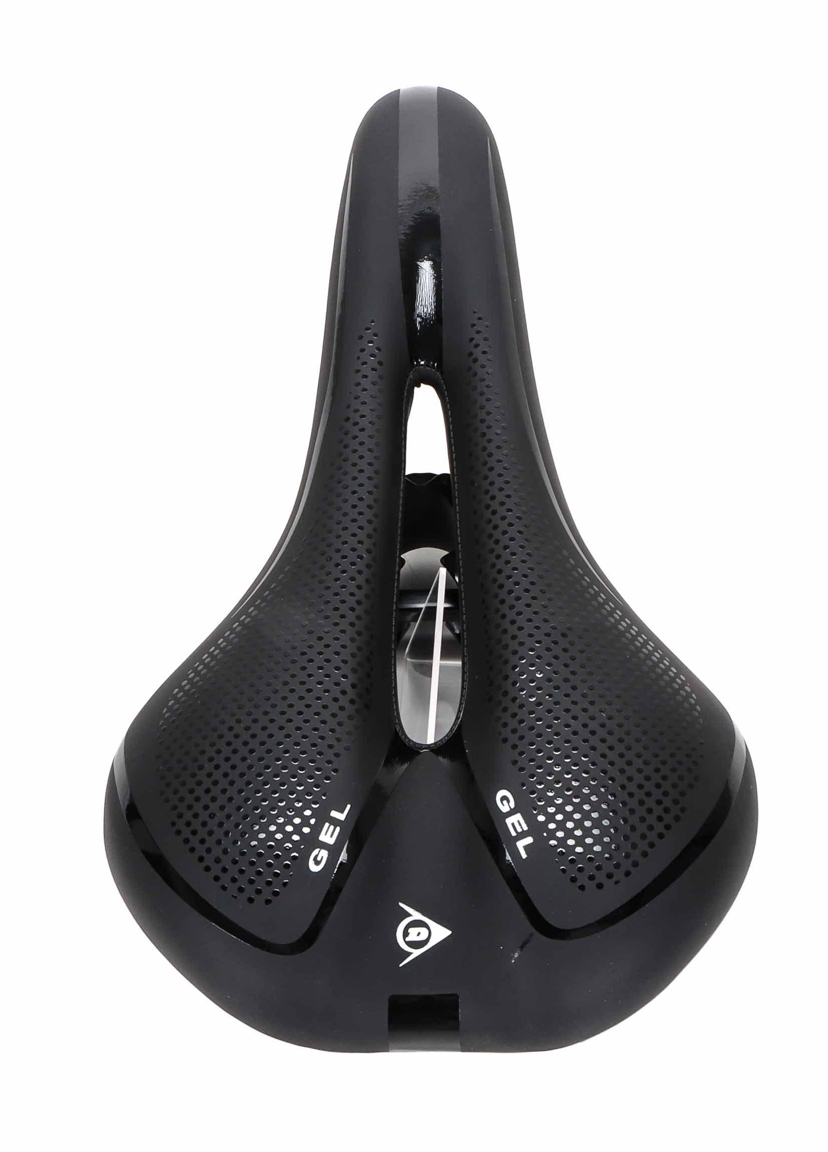 Dunlop Fahrradsattel Fahrradsattel gepolstert (1-tlg., Sattel ergonomisch geformt, Comfort Zone), Fahrradsattel für Damen und Herren – Bild 3 von 5
