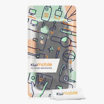kwmobile Handyhülle Hülle für Xiaomi 12T Pro, Backcover Silikon - Soft Handyhülle - Handy Case in Schwarz matt