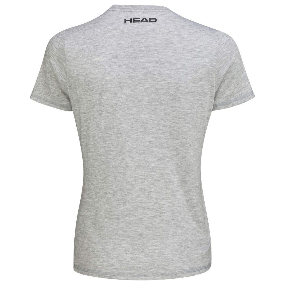 Head Tennisshirt Club Lara 2023 (Mischgewebe) grau Damen günstig online kaufen