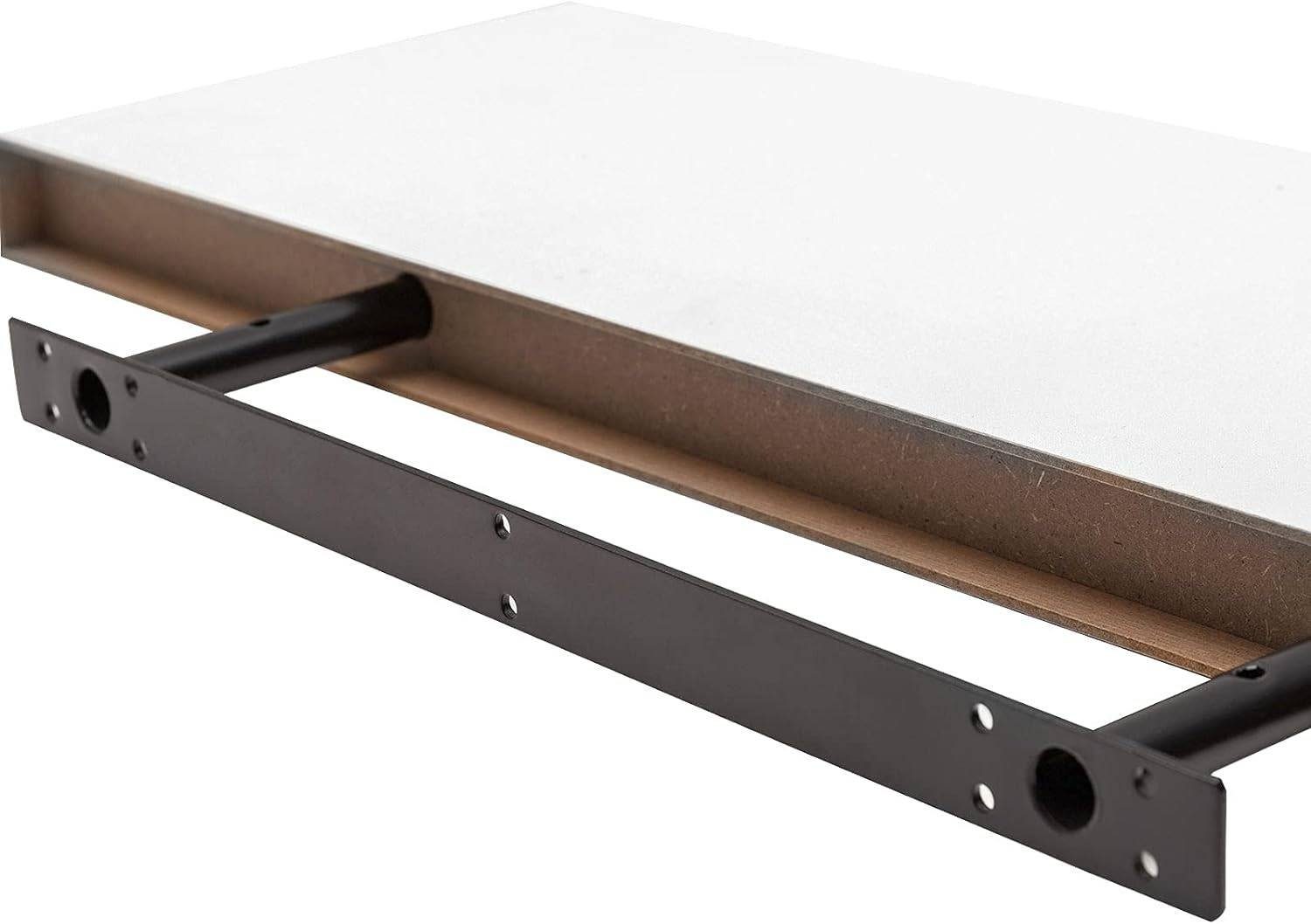 Woltu Wandregal, Set 3-tlg., Wandboard für Deko aus MDF Holz