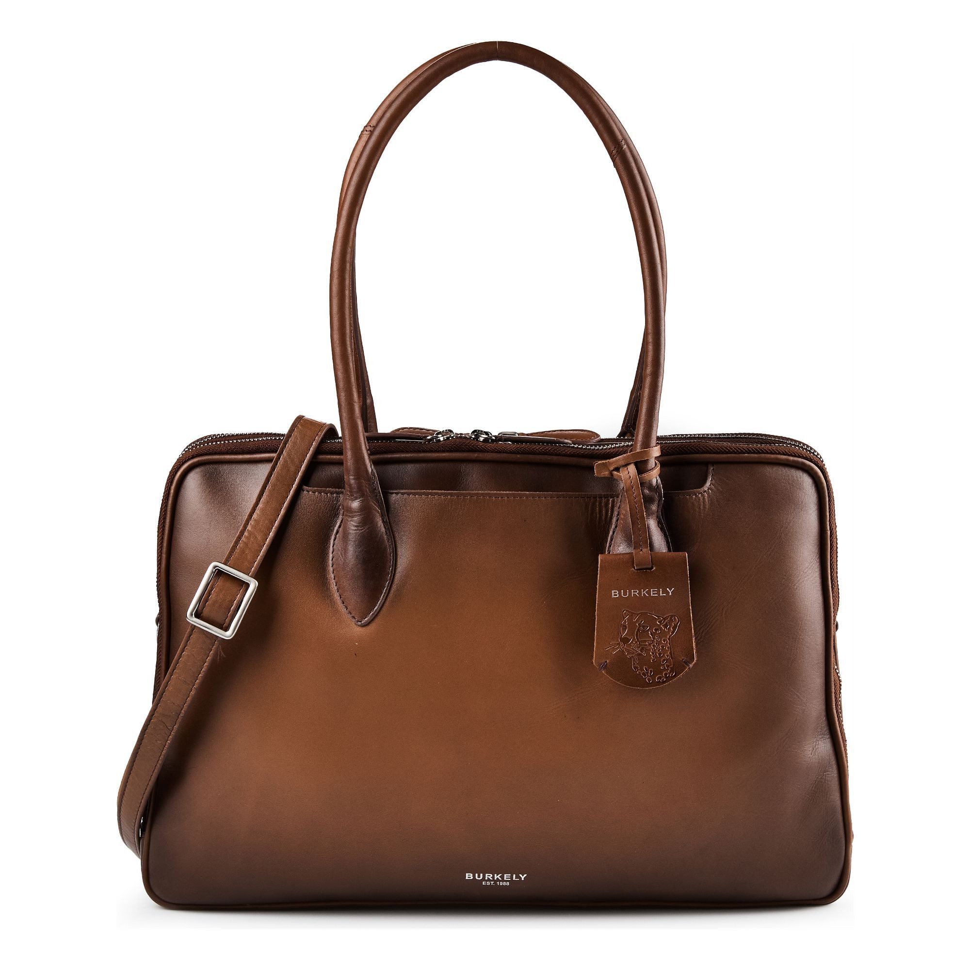 Burkely Aktentasche Ledger, Leder
