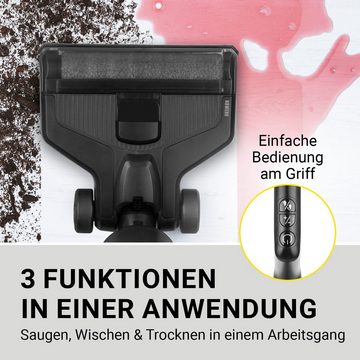 N8WERK Akku-Saugwischer Saugwischer Smart Clean 3in1 inkl. Reiniger