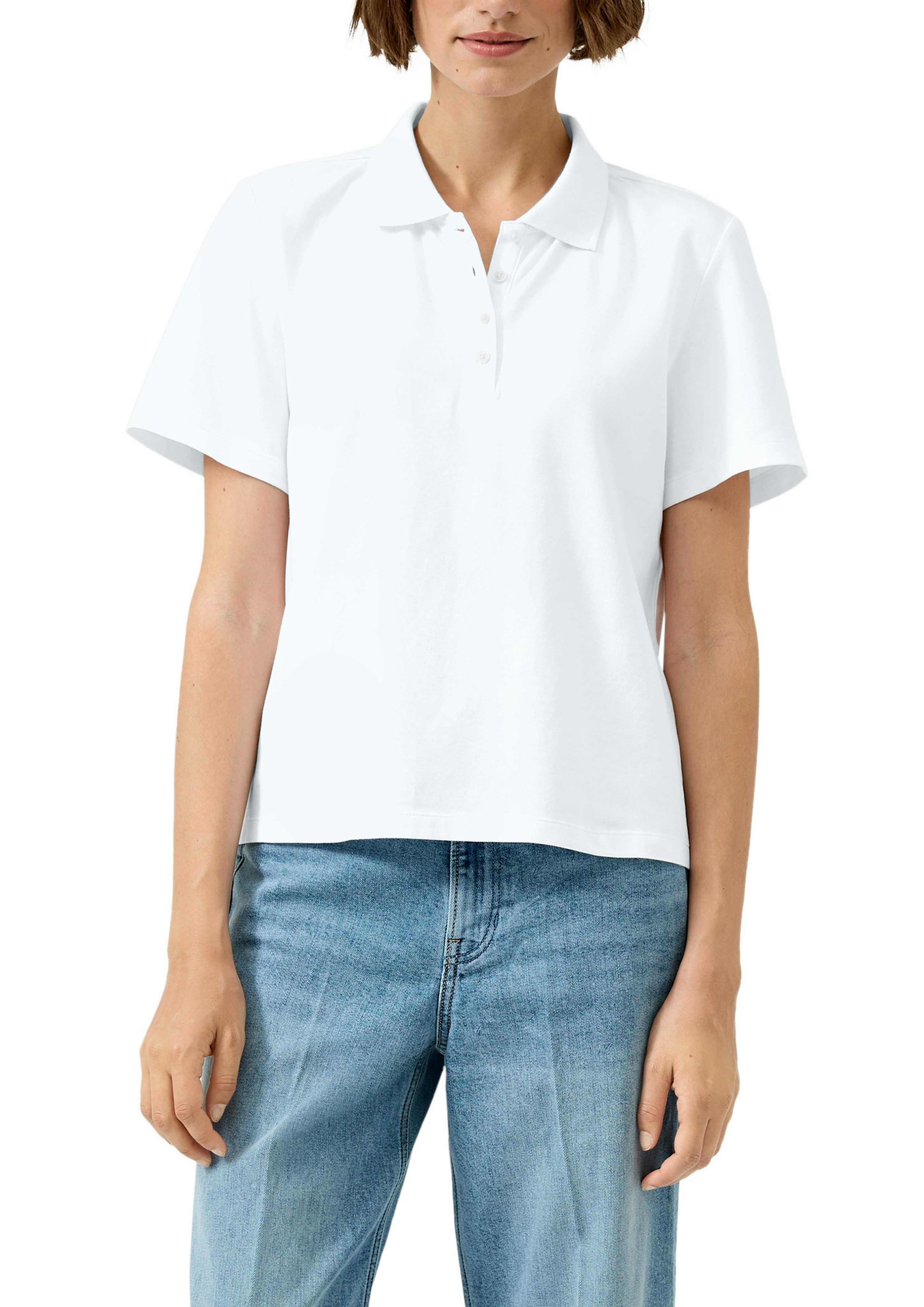 s.Oliver Poloshirt mit Piqué-Struktur