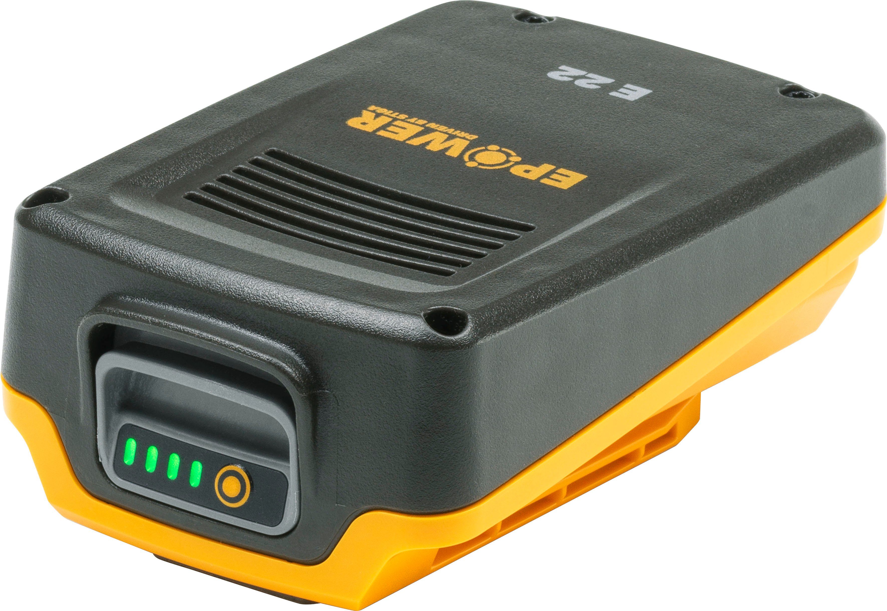 STIGA GARDEN E 22, 100er Serie Akku 2000 mAh (20 V), 20 Volt / 2 Ah