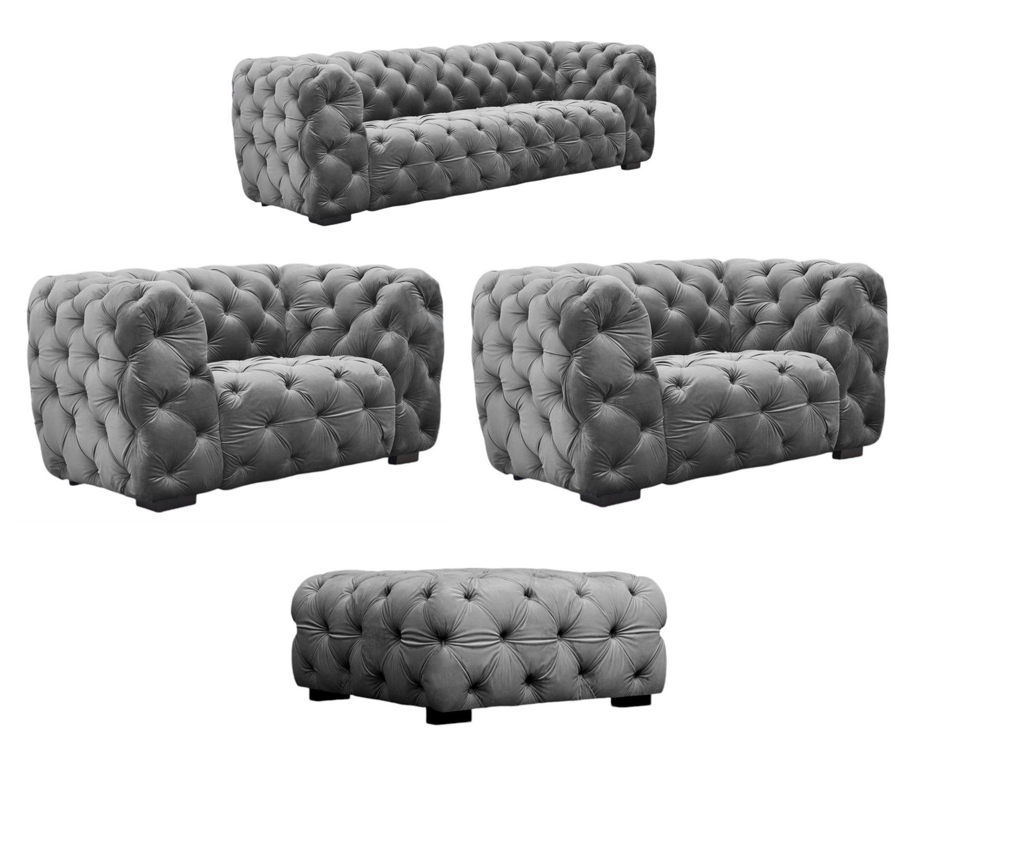 Fun Möbel Polstergarnitur Sofaset NATALIE 3-1-1 günstig online kaufen