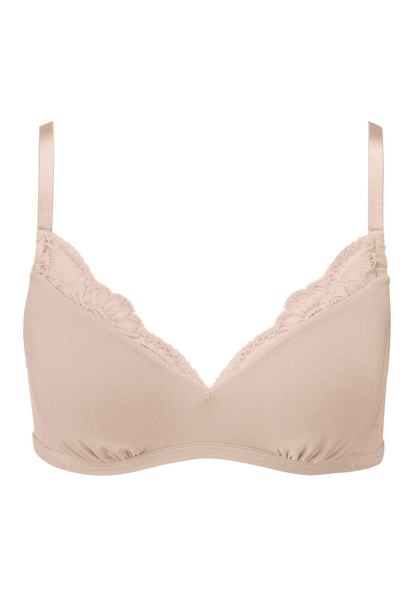 Hessnatur Triangel-BH mit Spitze aus TENCEL™ Modal (1-tlg)