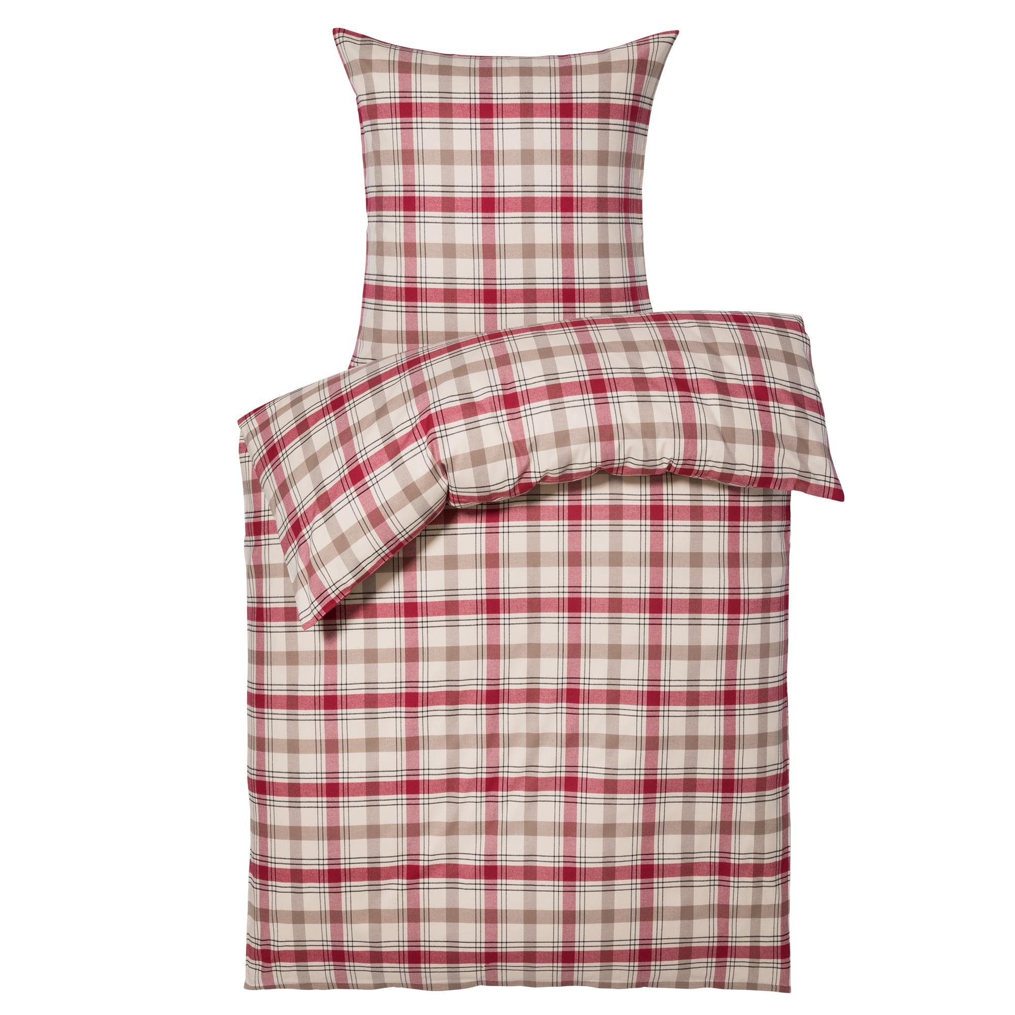 Rid Essentials Bettwäsche DANNY Design Kariert, Baumwolle, Schlafzimmer/Bettwäschegarnitur