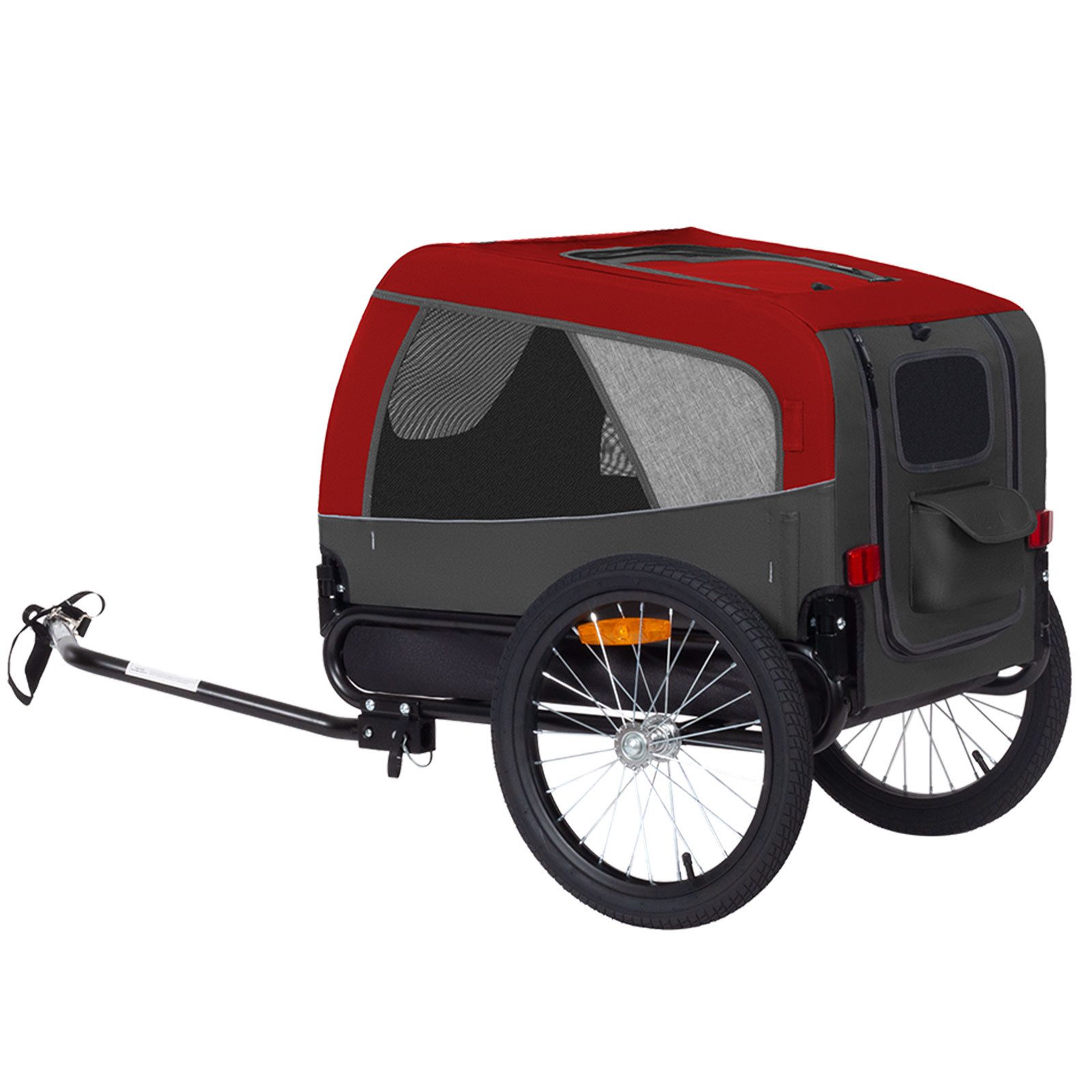 TIGGO Fahrradhundeanhänger Tiggo VS Medium Hundeanhänger Fahrradanhänger für Hunden bis 23kg