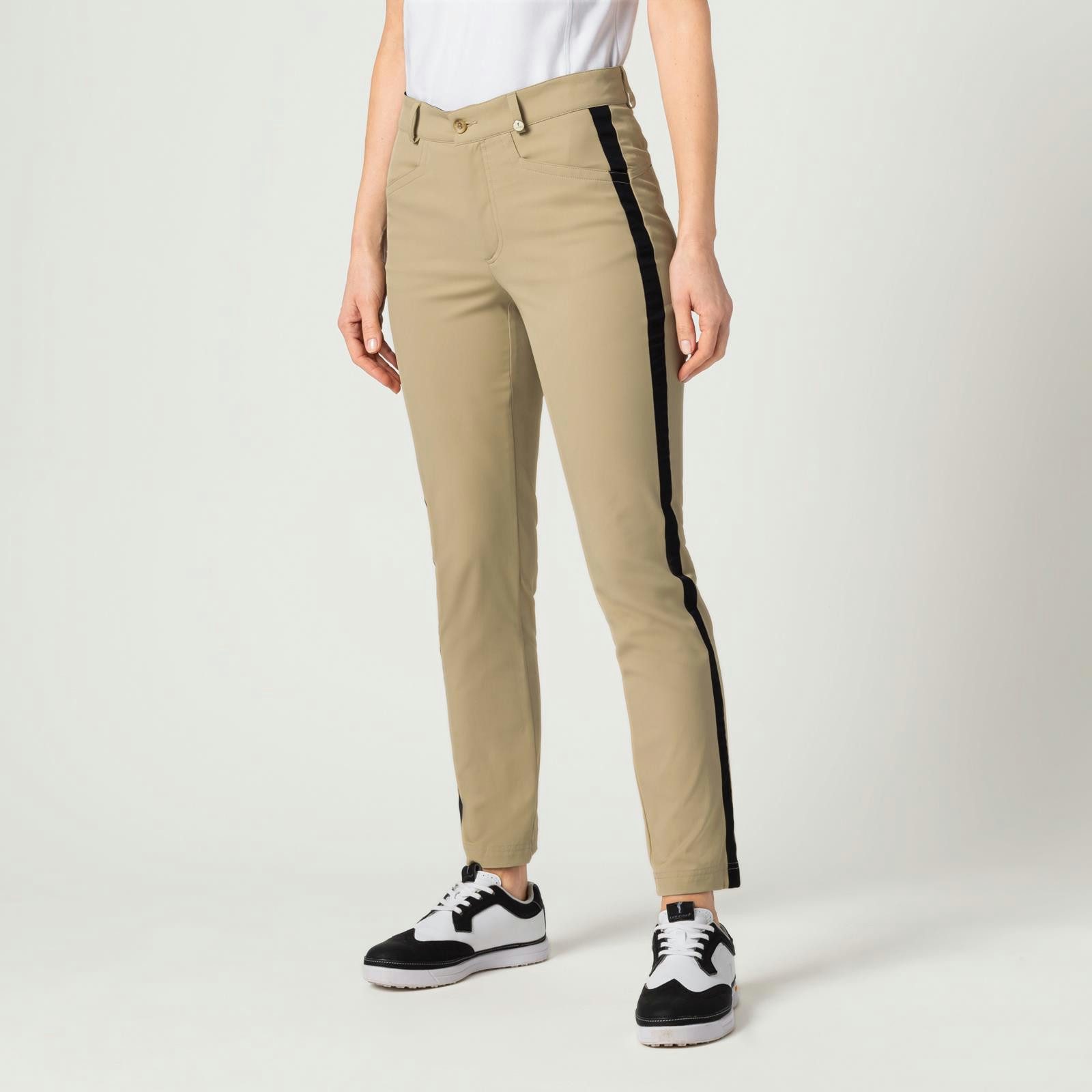 GOLFINO Golfhose Golfino Golf Hose Shifting Dune 7/8 Beige Damen