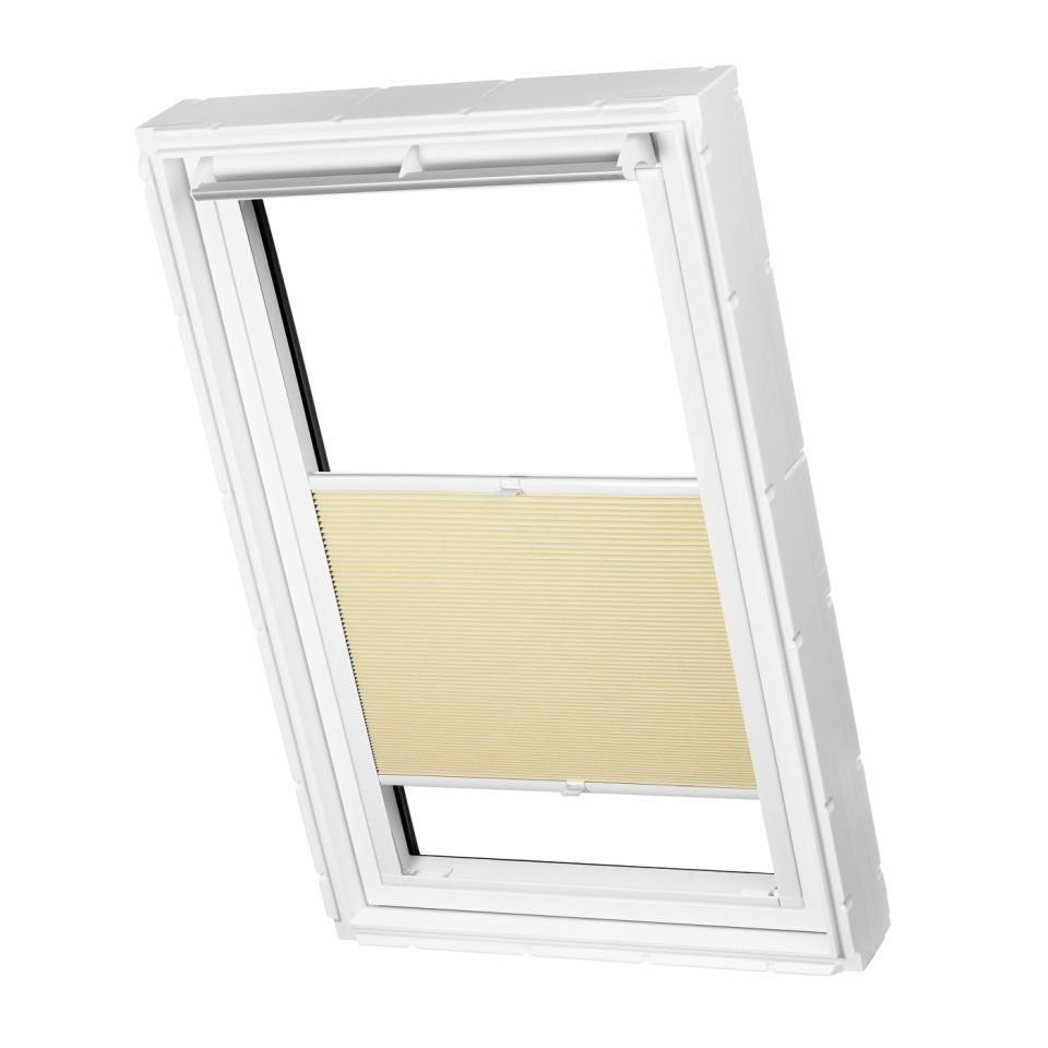Beige Verdunkelung Dachfenster Velux ventanara passend Dachfensterplissee CK02, für Fenster