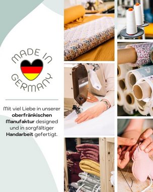 Babybettbezug Spannbettlaken 100% Baumwolle für Stubenwagen/Kinderwagen Matratze, Mionido (Einzelpack St), Made in Germany, Handarbeit