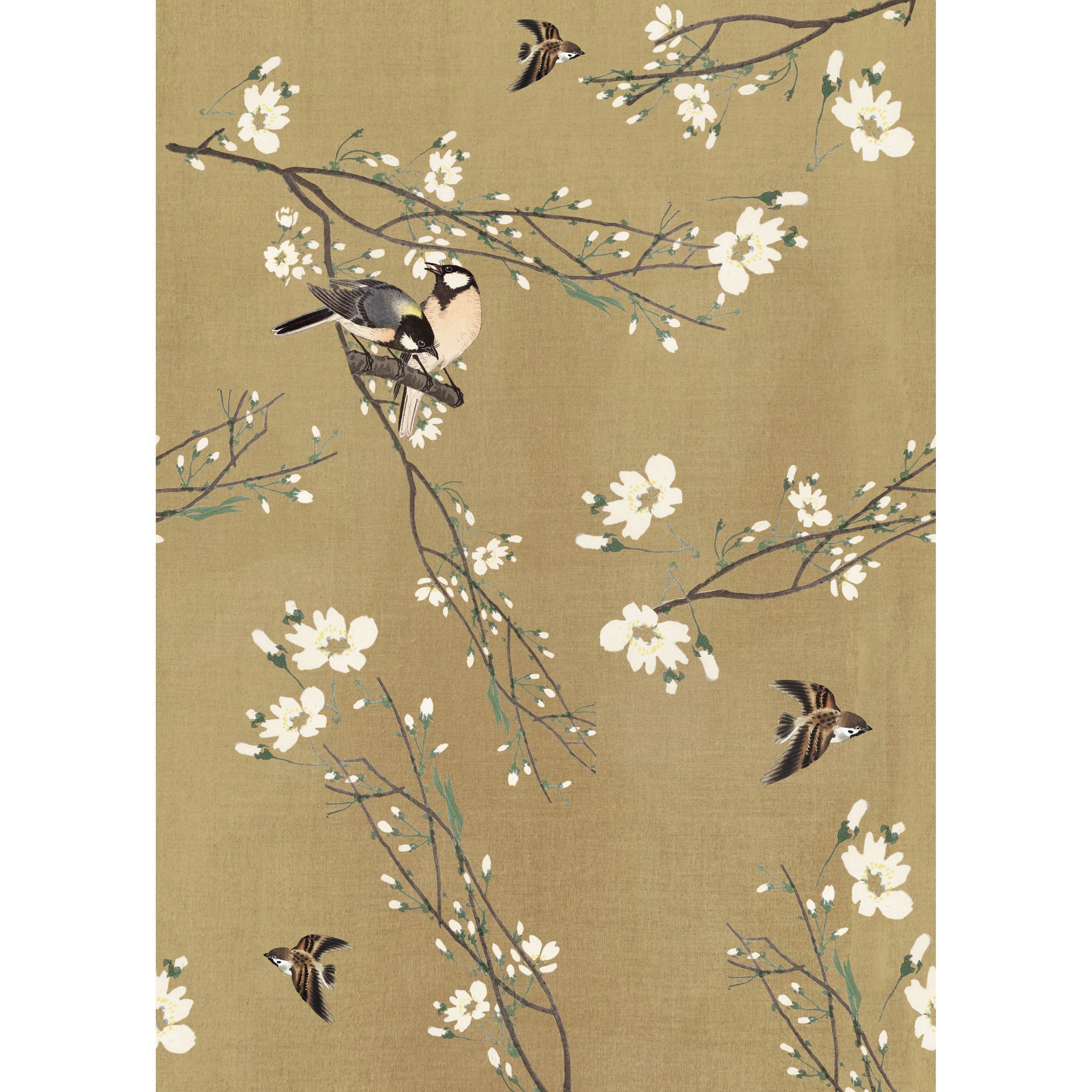 Art for the home Fototapete Japan, glatt, animal print, (1 St), Mehrfarbig - 280cmx200cm