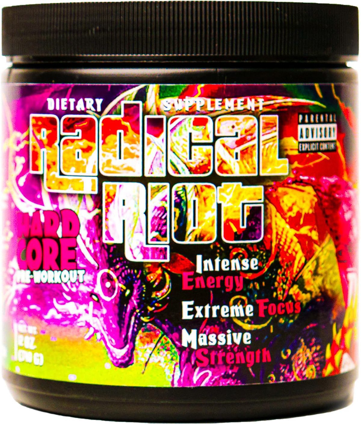 Pre-Workout Booster Hardcore Radical Riot BODYBUILDING - FITNESS Pulver