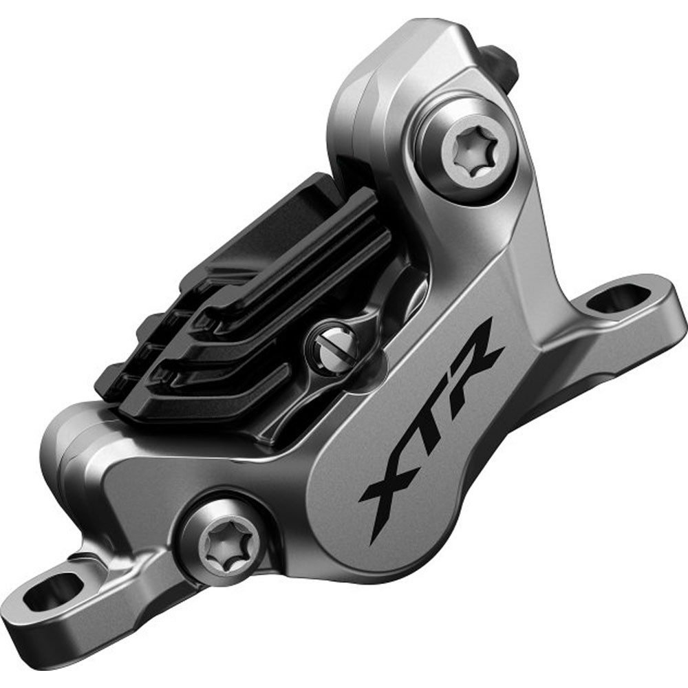Shimano Scheibenbremse SHIMANO Bremssattel XTR BR-M9120 4-Kolben VR od. HR PM N03A Resin anth