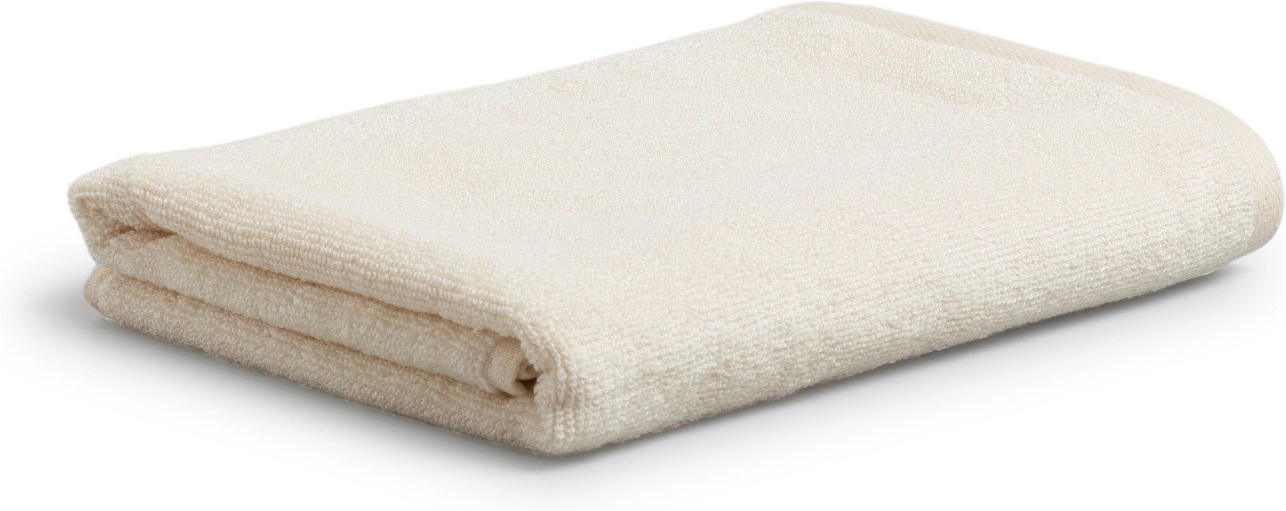 Möve Handtuch Soft Silence Uni mit Prägeetikett, Frottier (1-St)