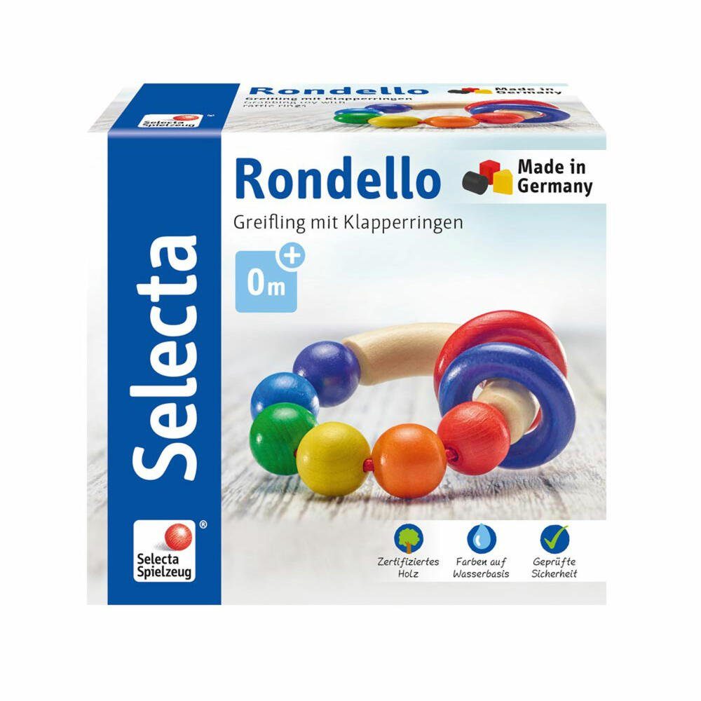 Rasselring Rondello Holz ab 0 Monaten 61007