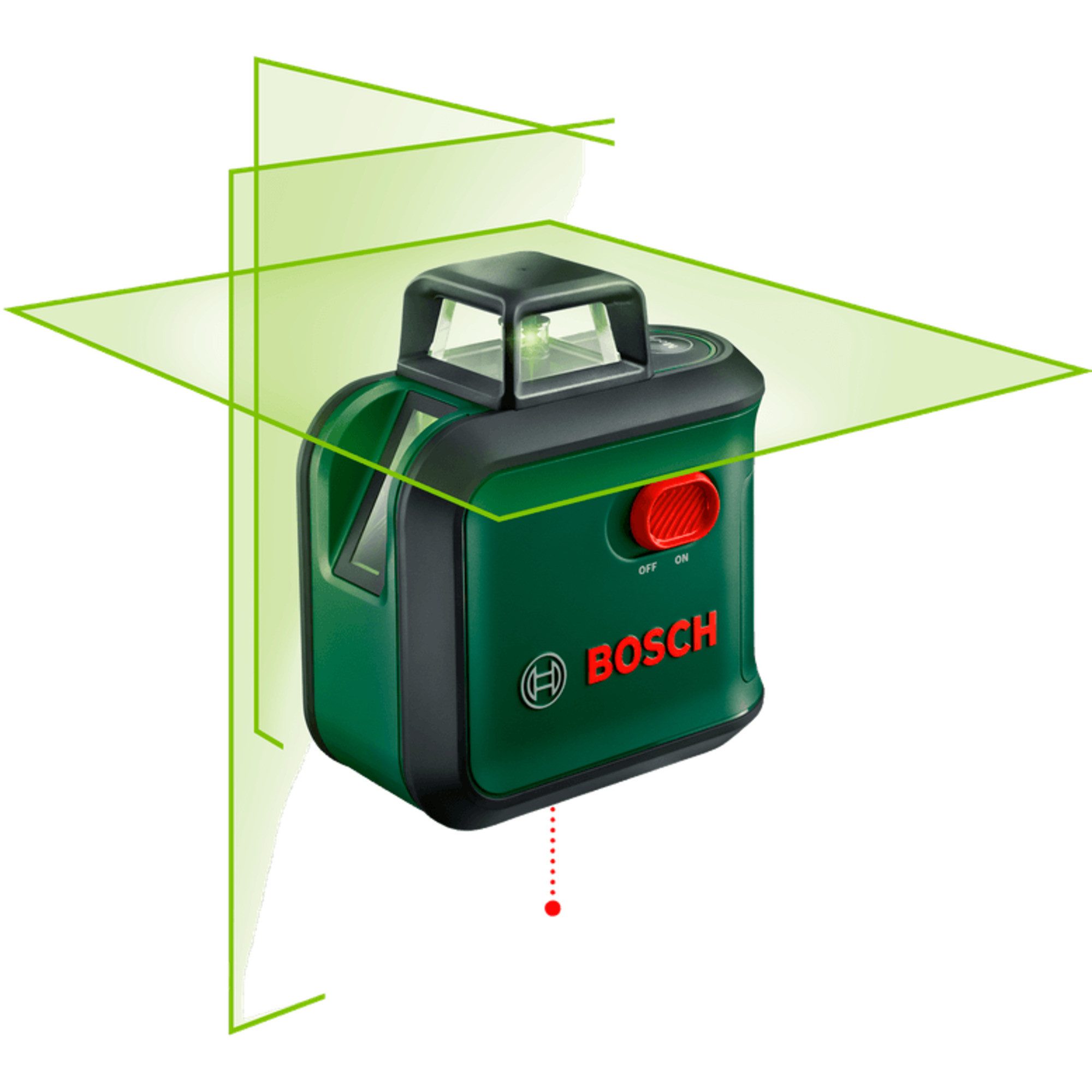 Bosch Professional Entfernungsmesser Bosch Heimwerken & Garten Kreuzlinienlaser