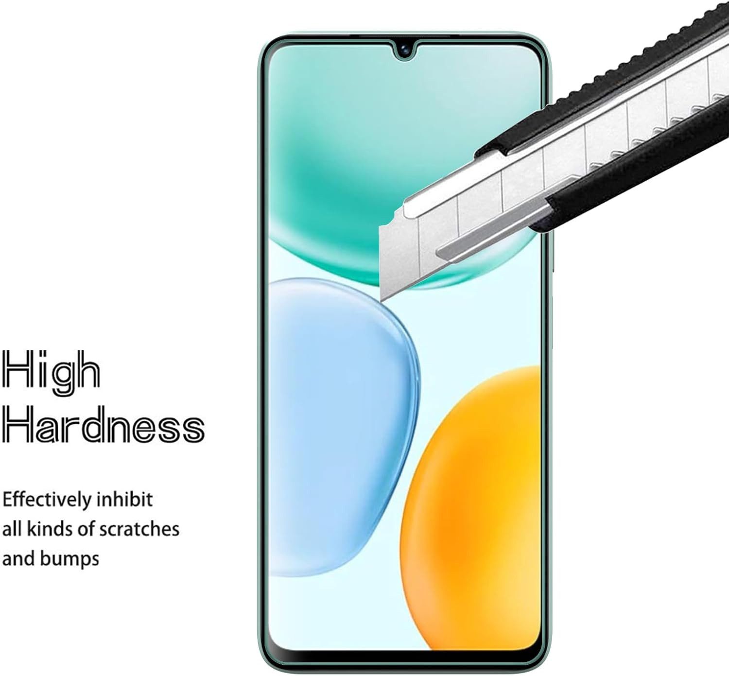 MSM Displayschutzglas 2X Schutzglas für Honor X5C / X5C Plus Display Panzerfolie Full 9H – Bild 4 von 5