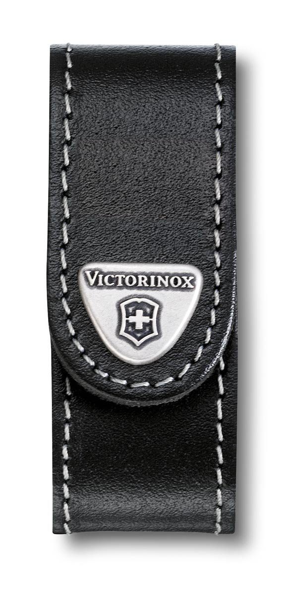 Gürteletui Victorinox Taschenmesser schwarz Leder,