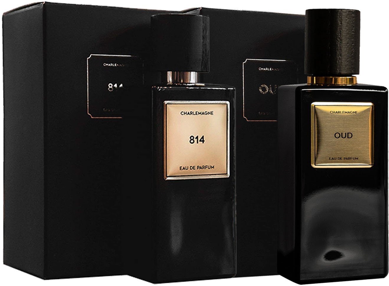 2-tlg. de Duft-Set CHARLEMAGNE Eau Oud, & 814 Parfum Set