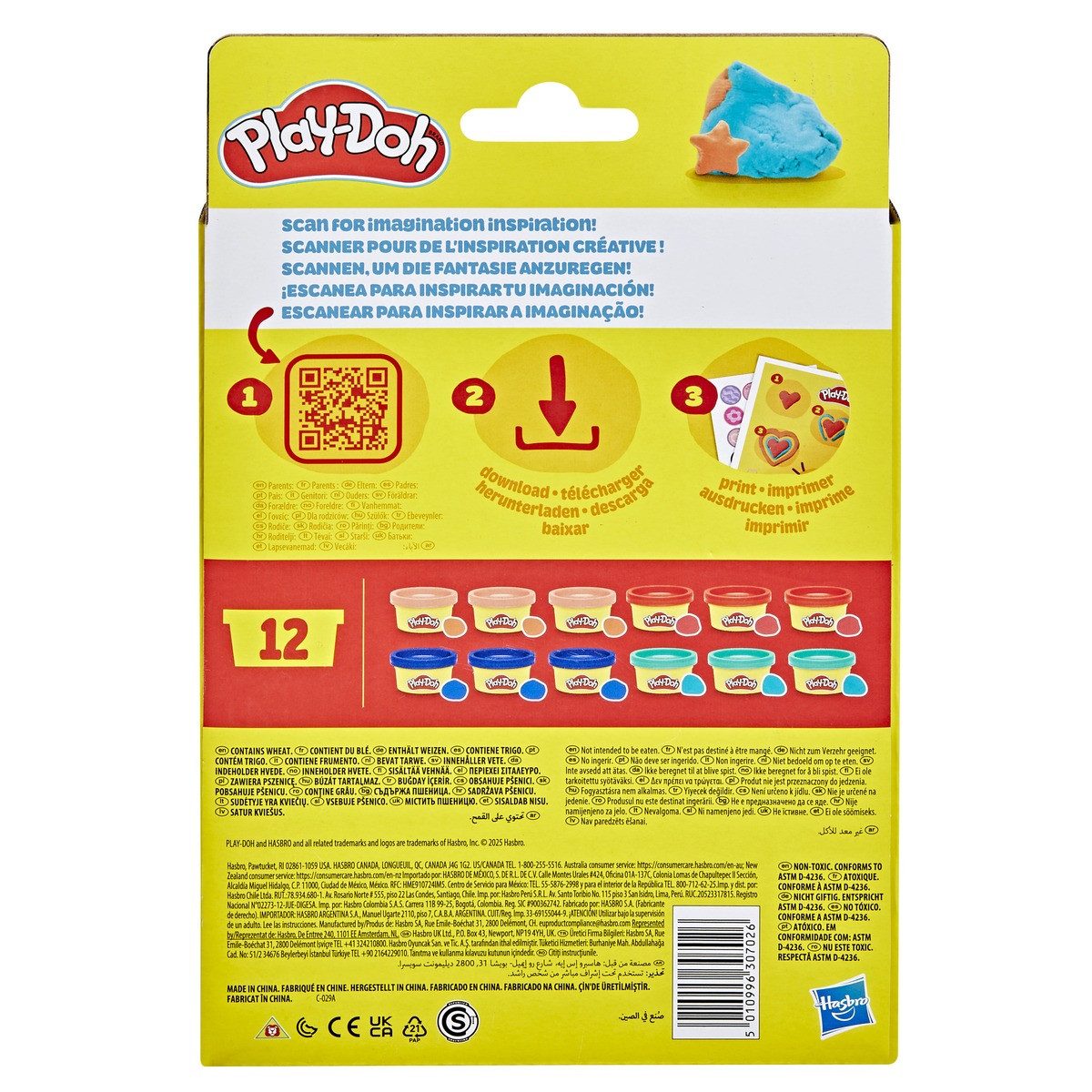 Play-Doh Classic Farben – 4 Bunte Knetdosen Für Kreative Kinder Ab 2 Jahren