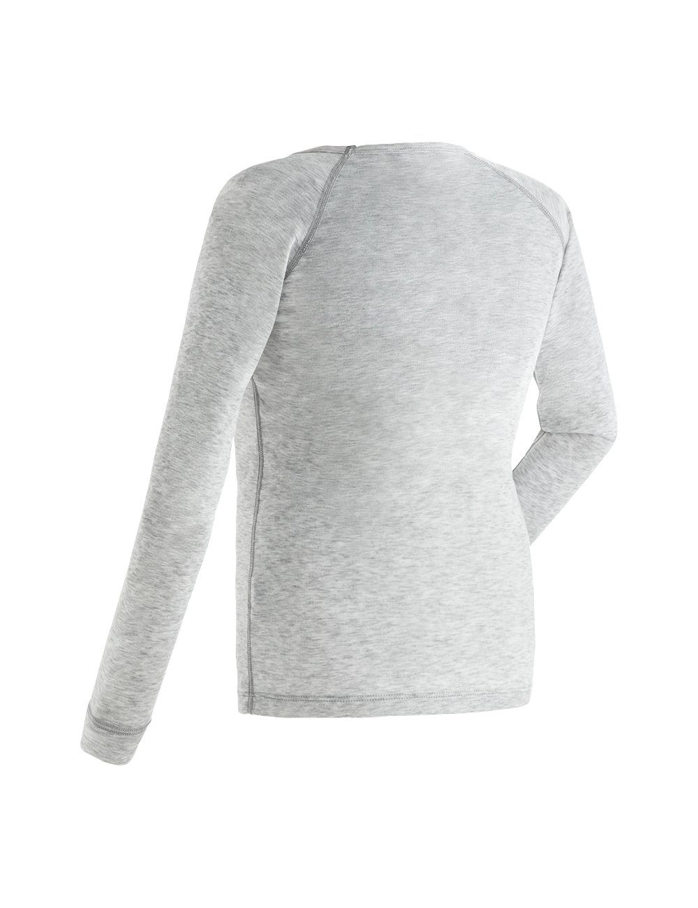 Maier Sports Kim & atmungsaktive Shirt Funktionswäsche Hose Schnelltrocknende, hellgrau