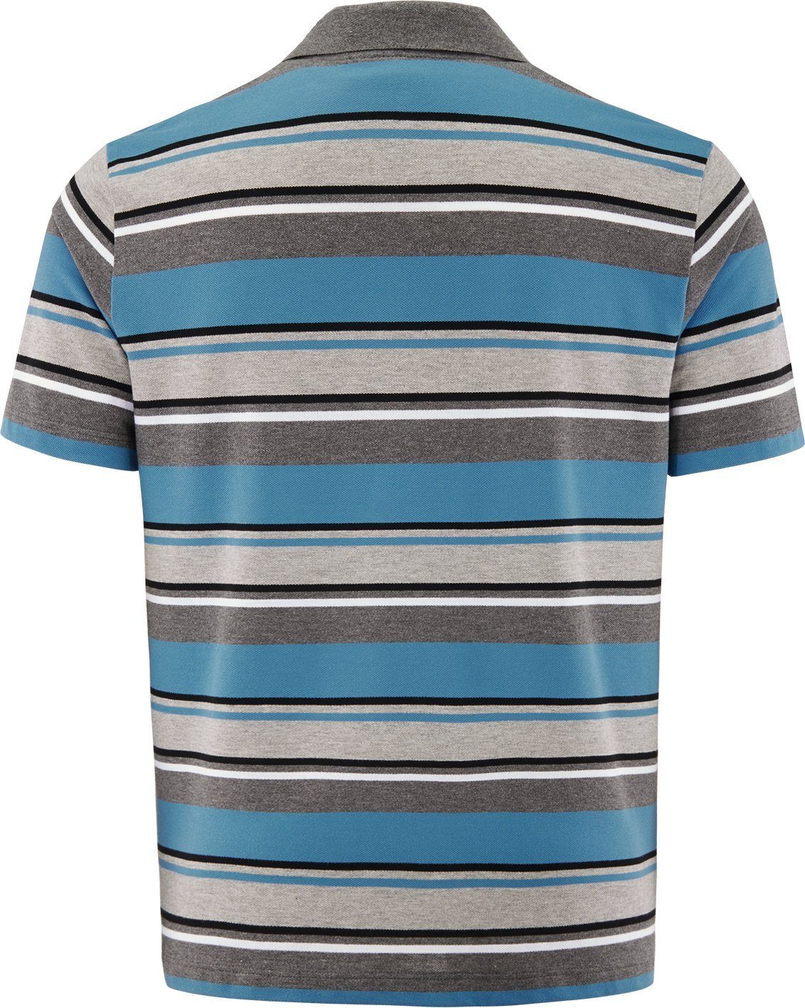 SCHNEIDER Sportswear Poloshirt MIKEYM-Polo STAHL-MEL./DUSKBLUE