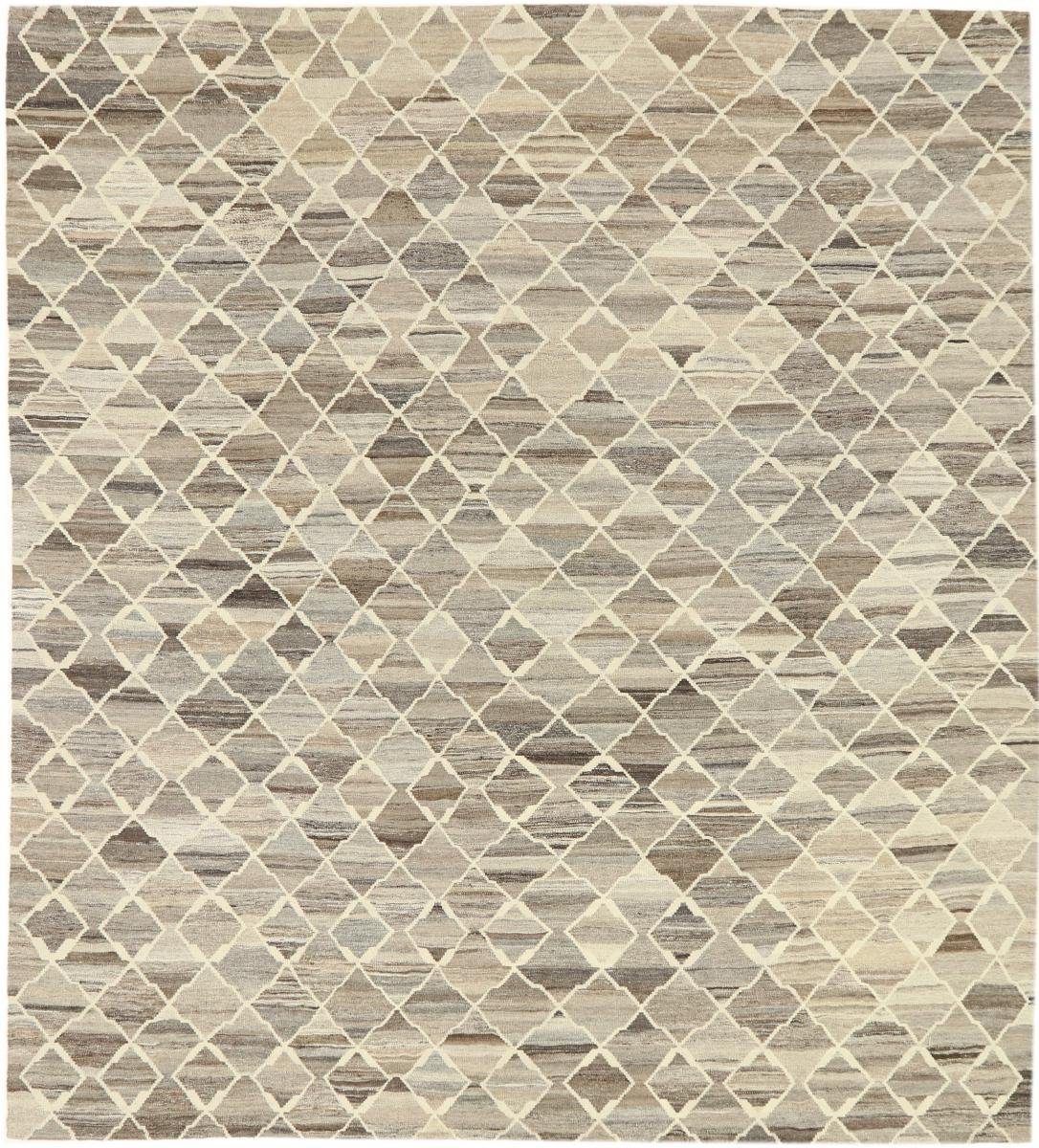 Orientteppich Kelim Berber Design 261x292 Handgewebter Moderner Orientteppich, Nain Trading, rechteckig, Höhe: 3 mm
