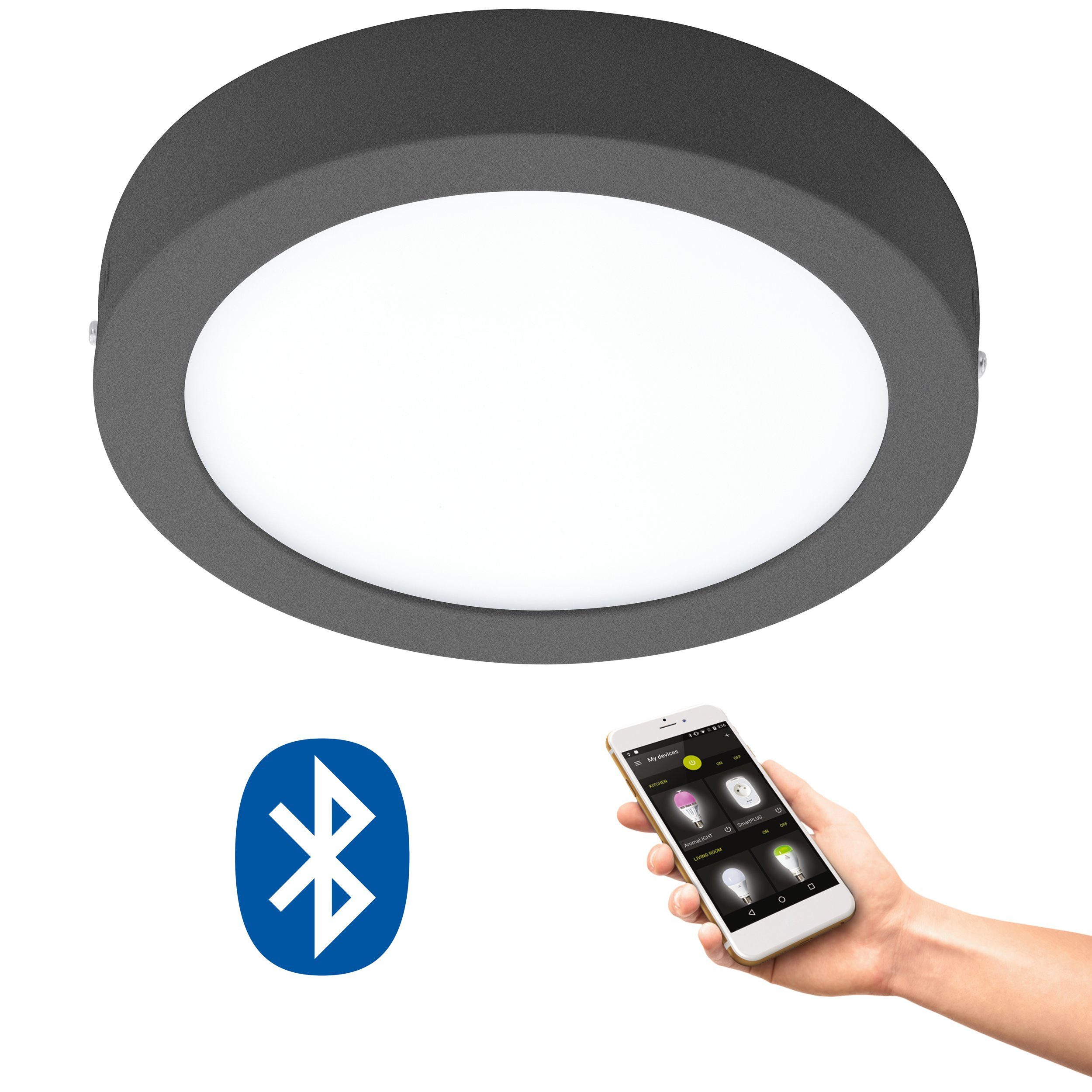 EGLO LED Deckenleuchte Argolis-c, Leuchtmittel inklusive, günstig online kaufen
