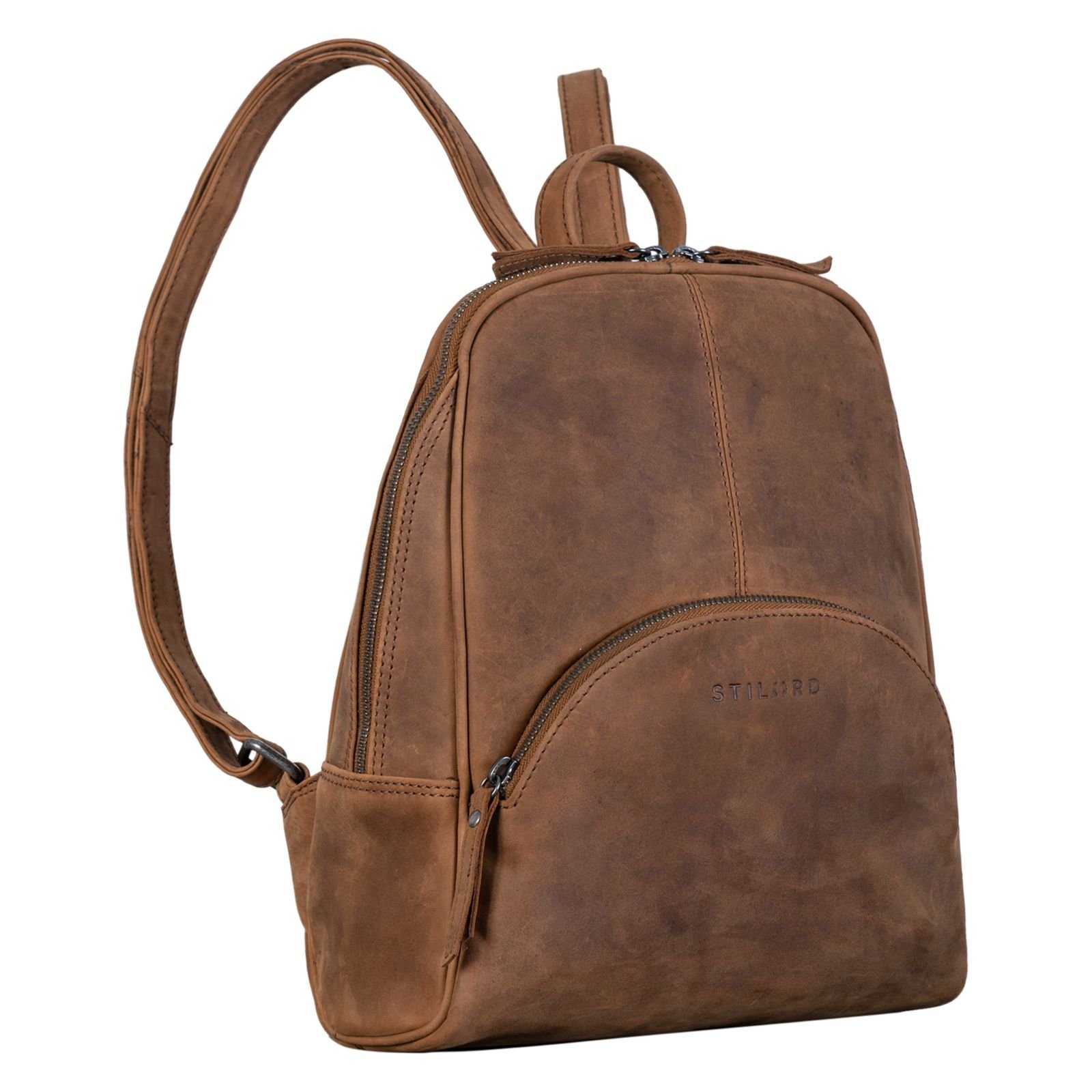 STILORD Cityrucksack "Margot" Daypack Damen Leder Klein Vintage Rucksack Ru günstig online kaufen