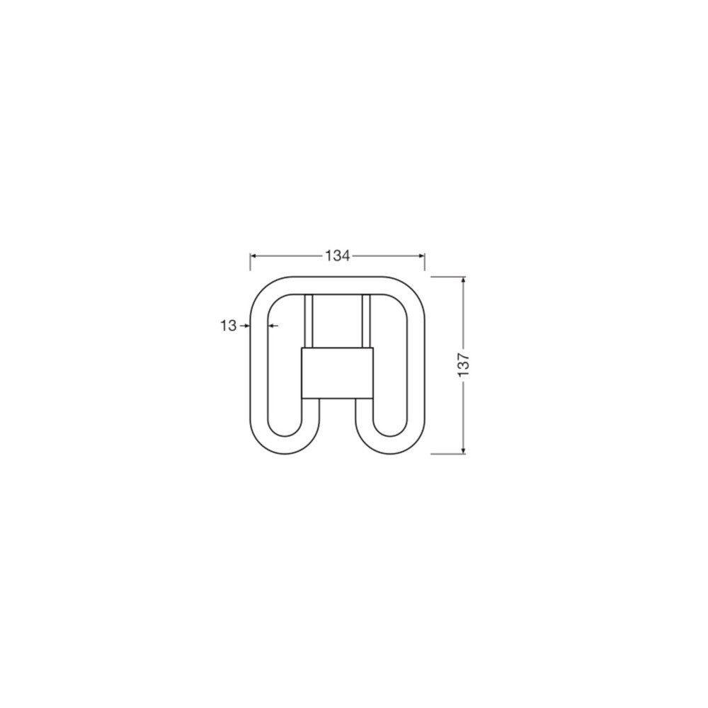 Osram LED-Leuchtmittel OSRAM HOMELIGHTING 4099854501999 LED-Röhre EEK E (A - G) GR8 7 W Kalt