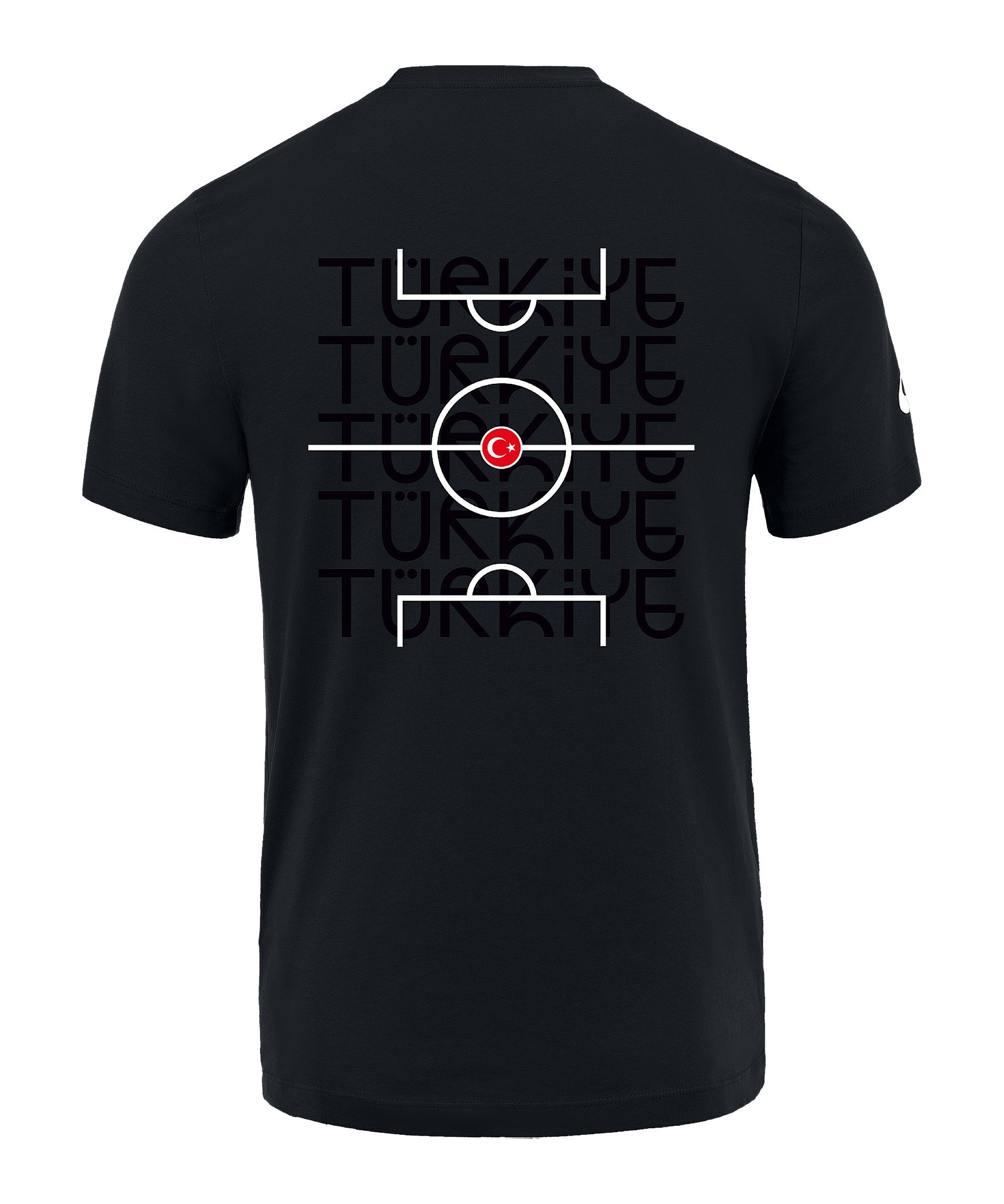 Nike T-Shirt Nike Performance Türkiye Black Series T-Shirt Baumwolle günstig online kaufen