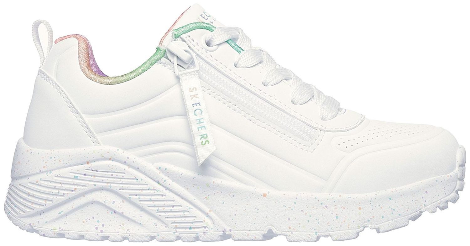 Skechers Uno Lite Vivid Splash Weiß WMLT Sneaker